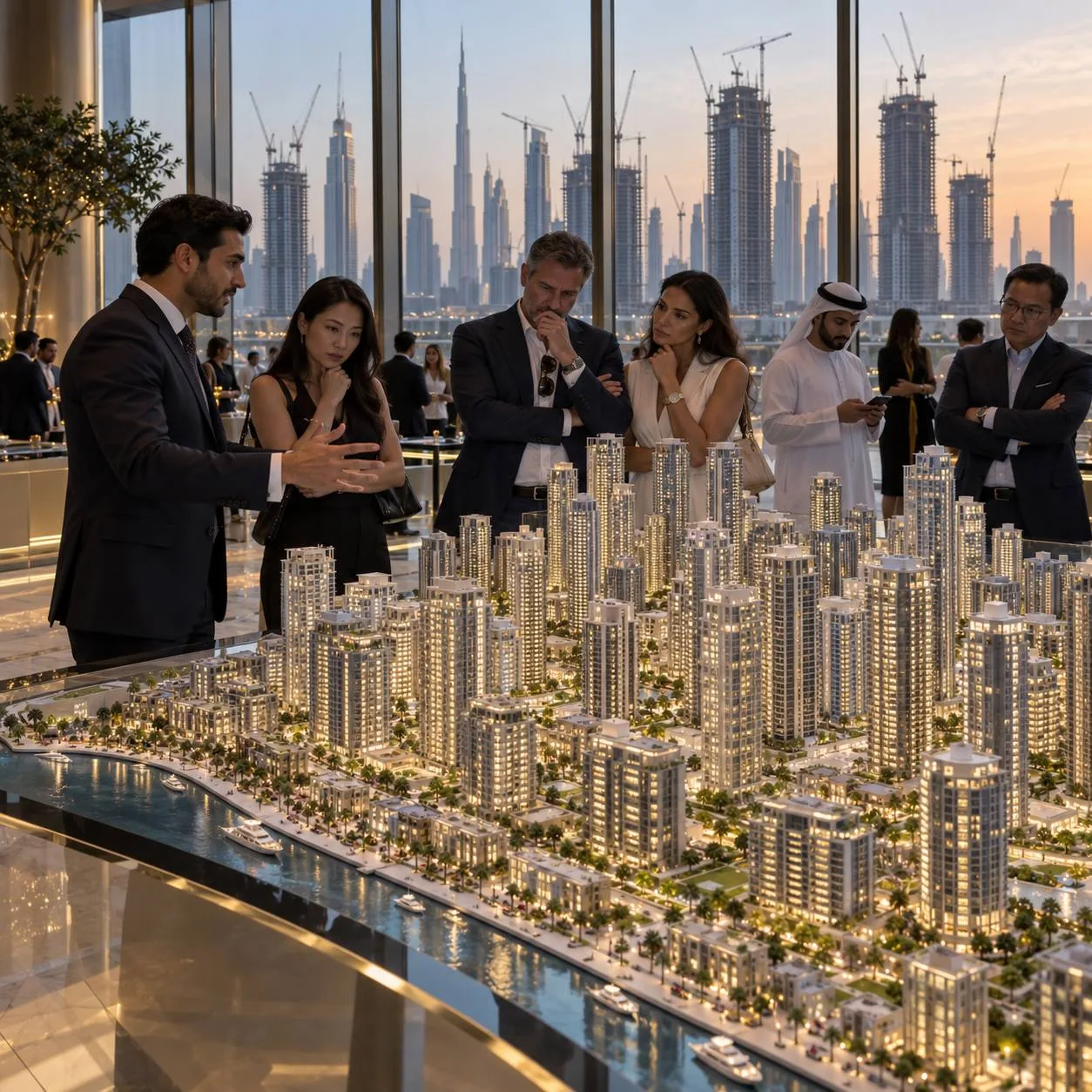 🤓В Дубае начинает формироваться серьёзный навес нового жилья. Сейчас в стадии реализац...