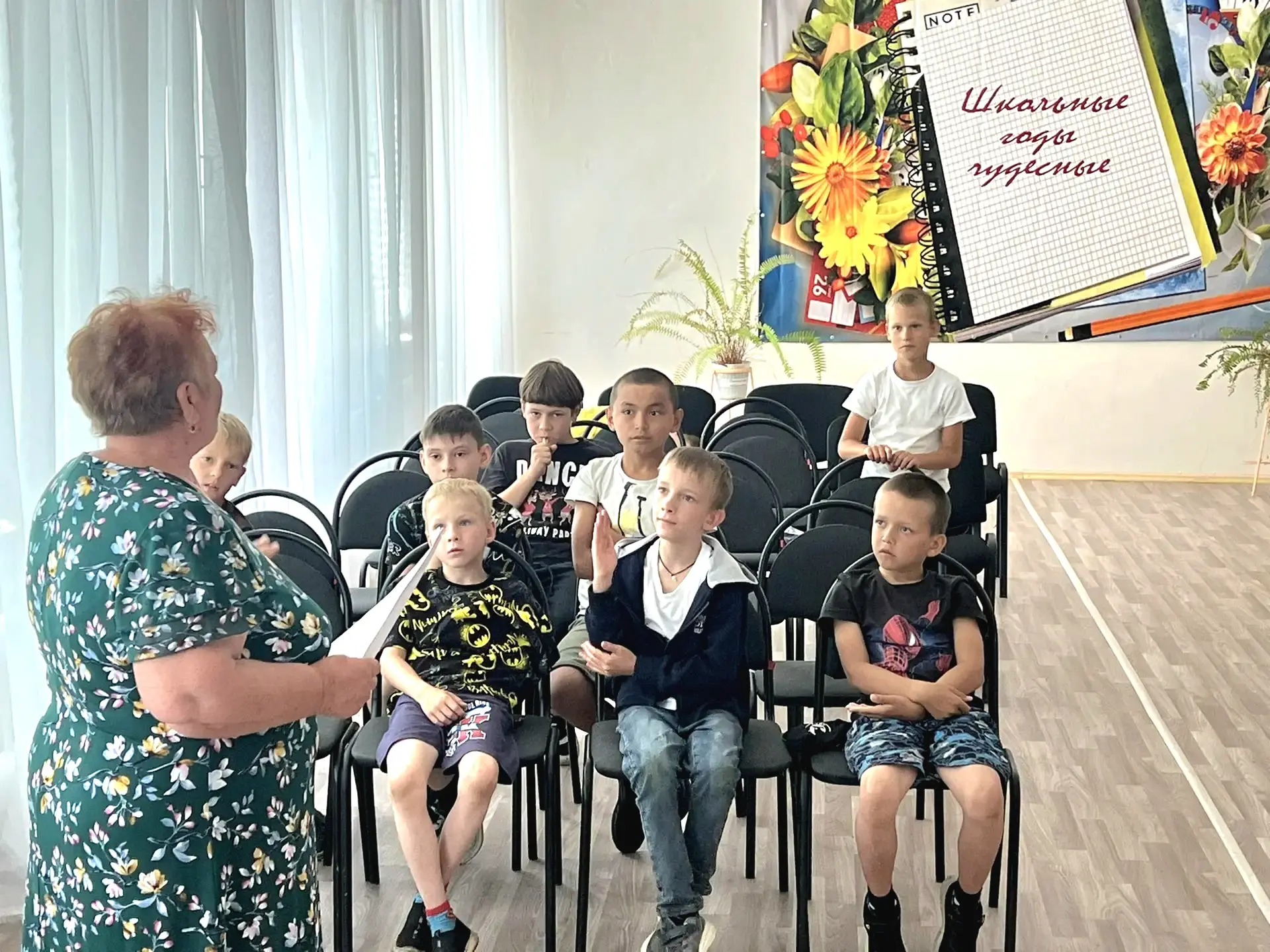 Единый день профилактики на досуговой площадке школы п. Садовый: говорим о важном! 🗣️