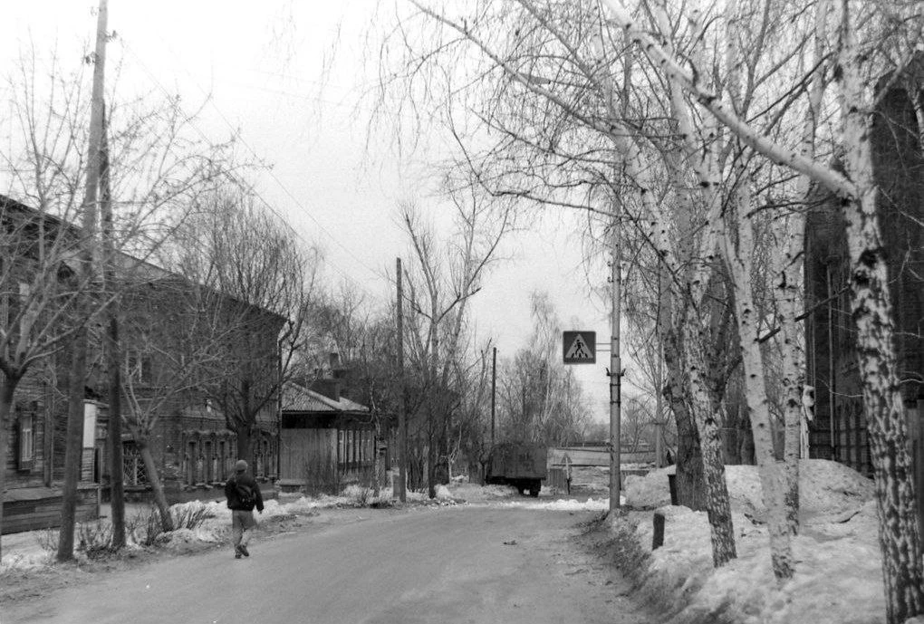 На улице Октябрьской. 1993 год