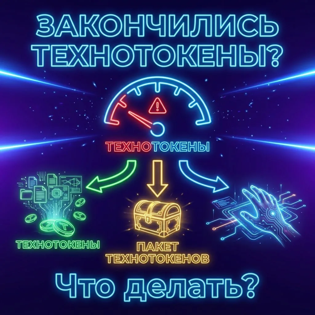 Что делать, если ТЕХНОТОКЕНЫ закончились?