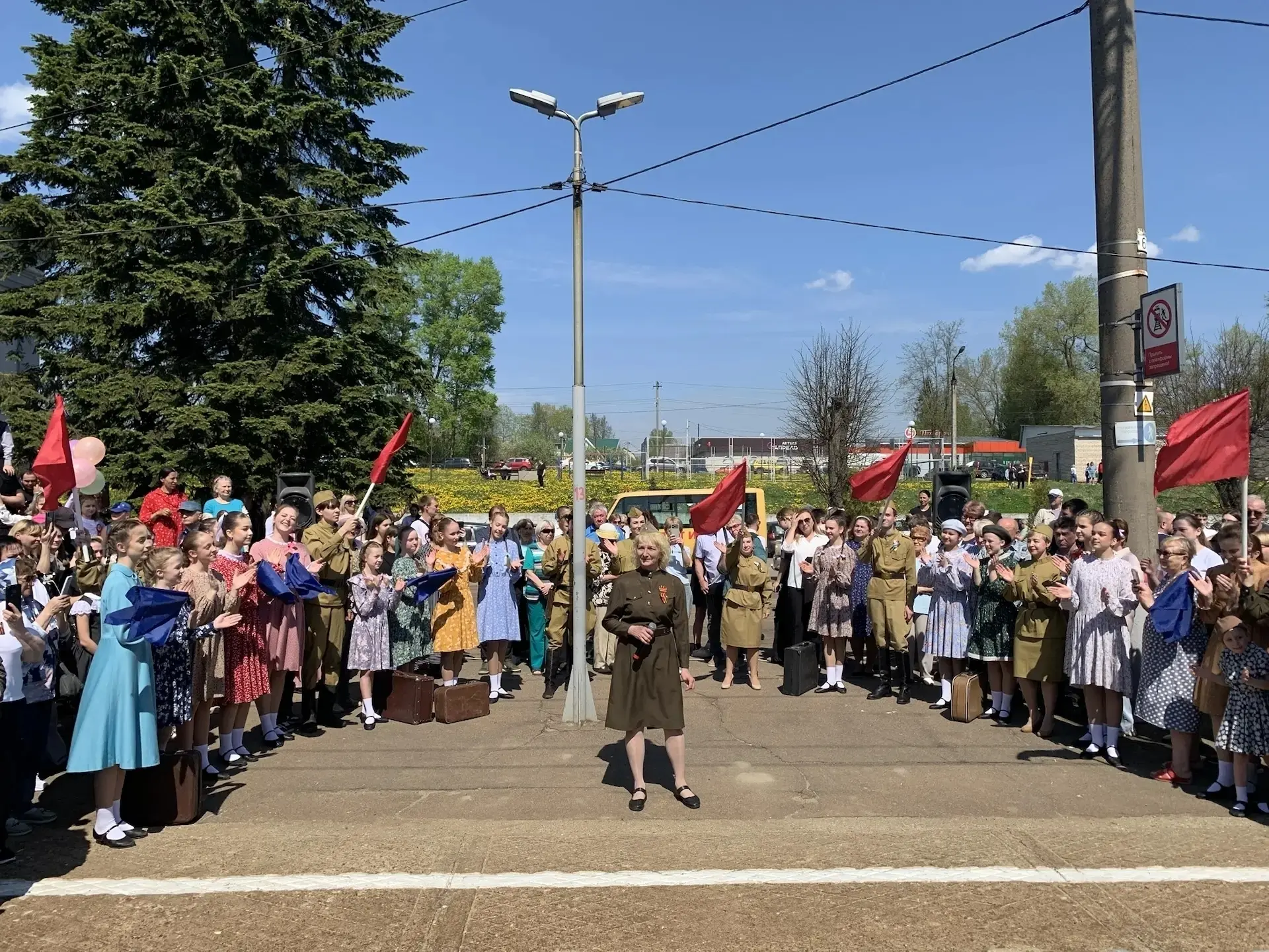 ✨Поезд Победы — Дорога Памяти  🚂🎉6 мая Ярцево стало частью масштабной патриотической акции, посвящен