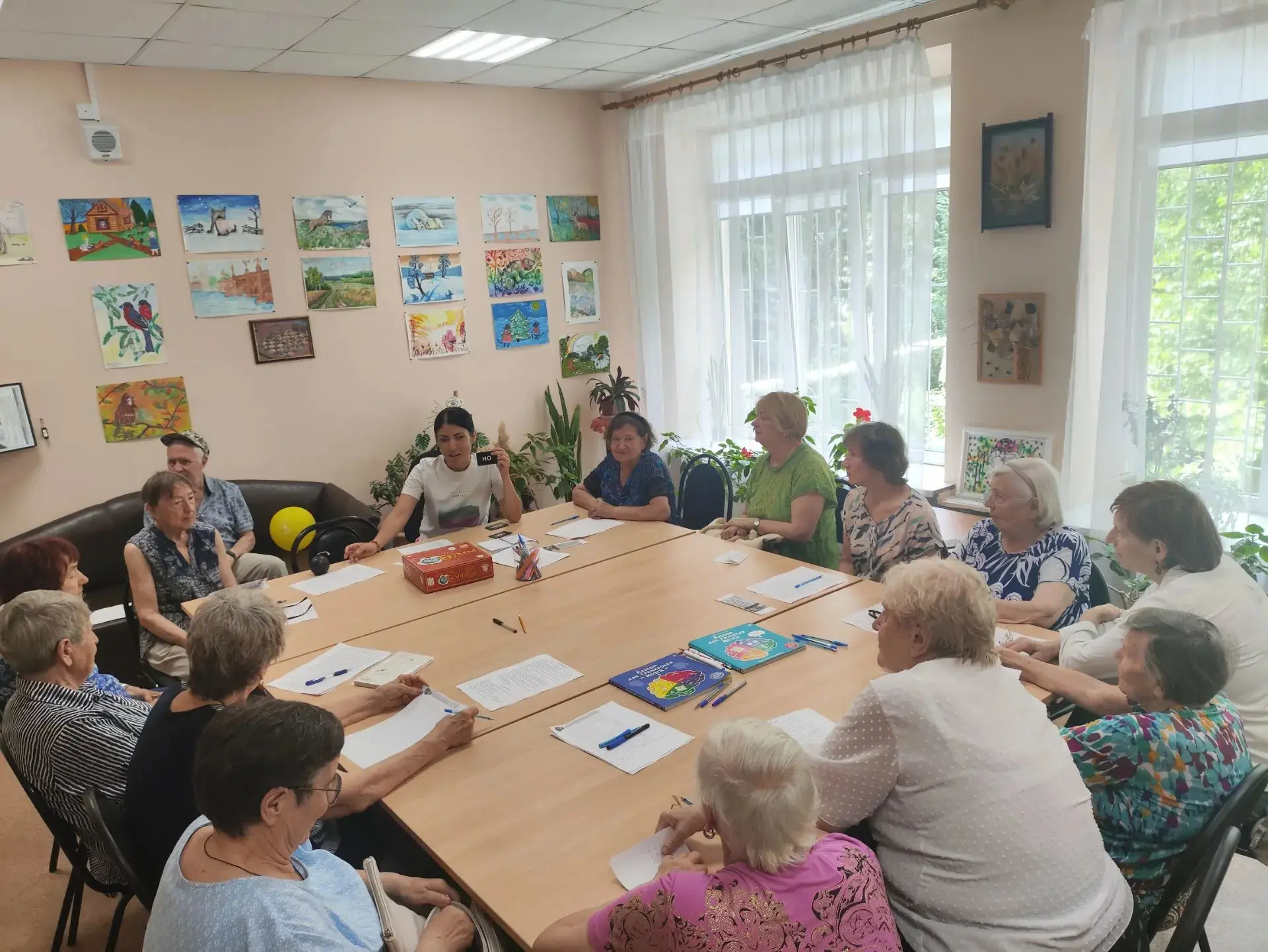 ✅23 июня в МБУ «ЦСОН Первомайского района г. Ростова-на-Дону» прошло занятие по игротер...