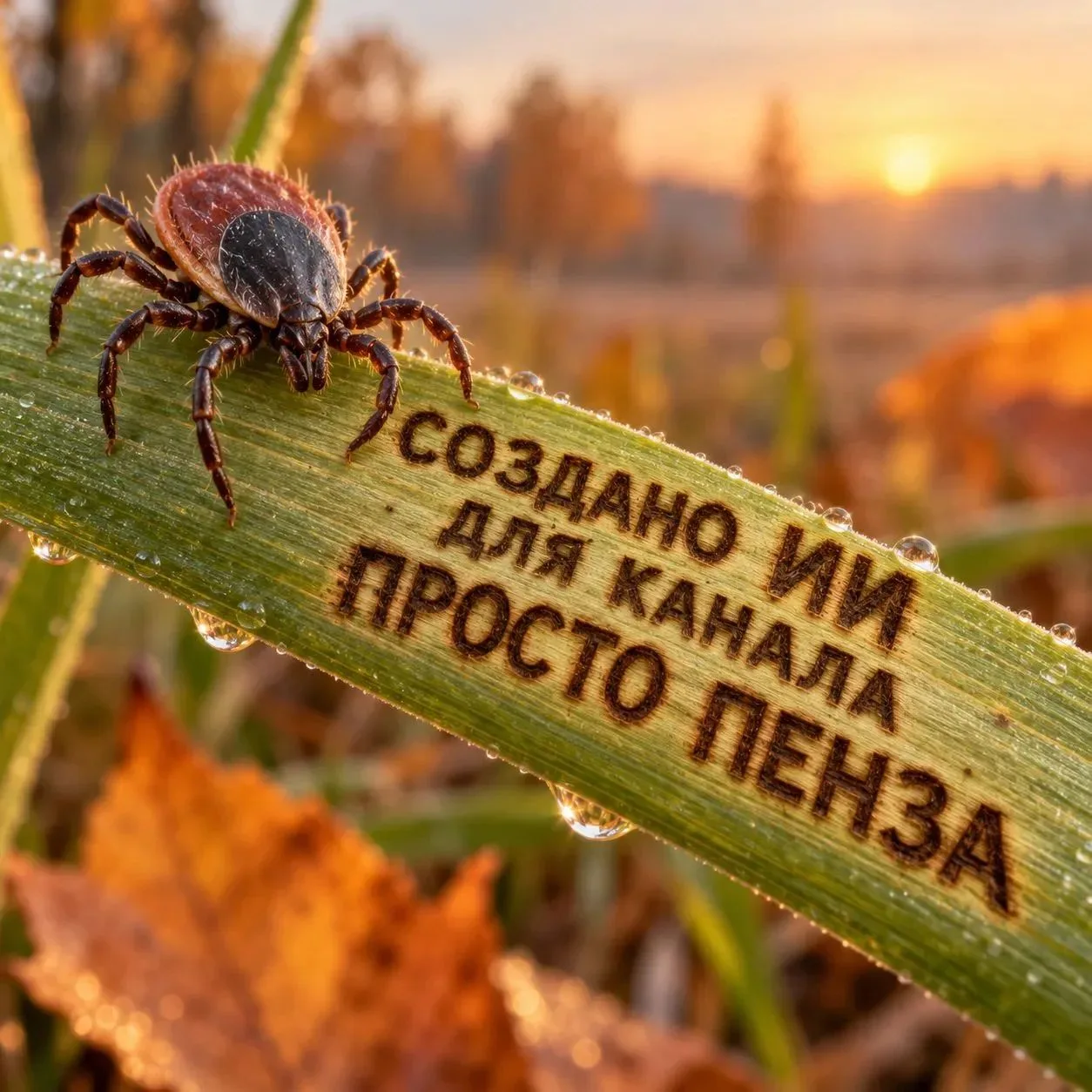 Тёплая осень в Пензенской области может продлить сезон активности клещей — они остаются...