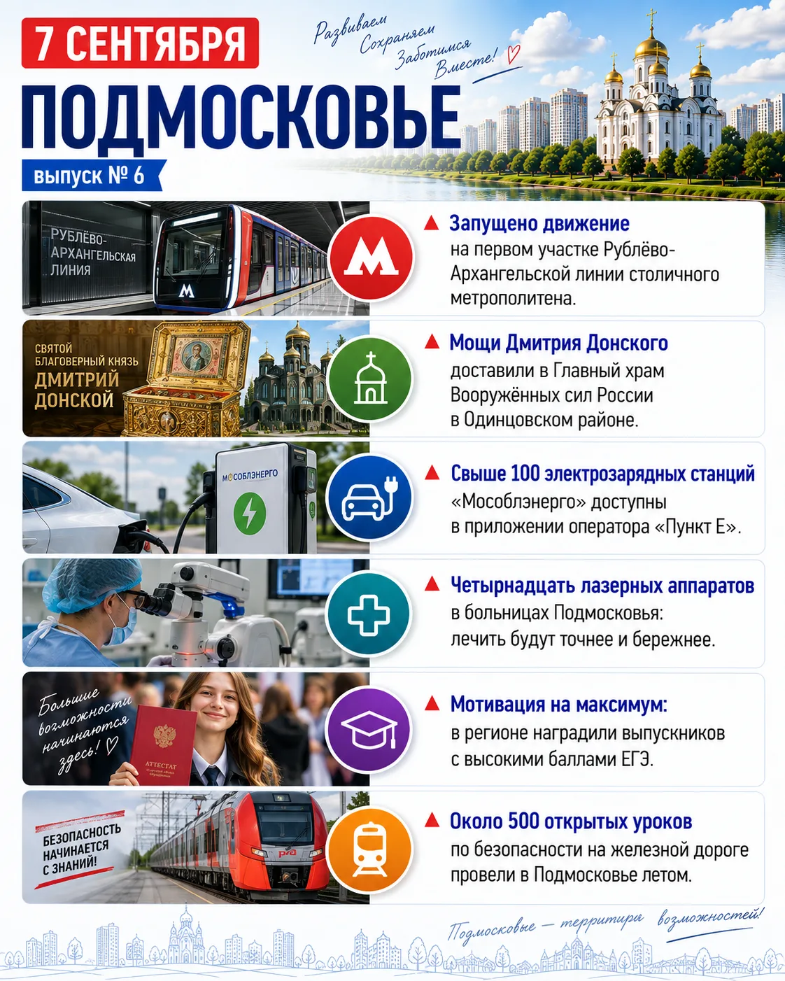 🗞 Что там в Подмосковье?