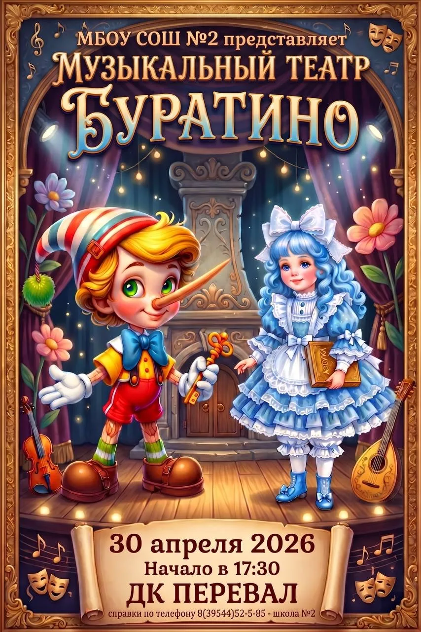 Уважаемые родители! Приглашаем Вас на театральное представление, которое состоится 30 а...