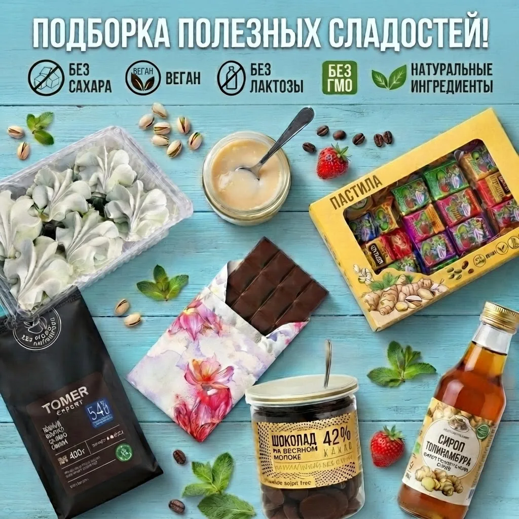 Подборка сладостей с WB