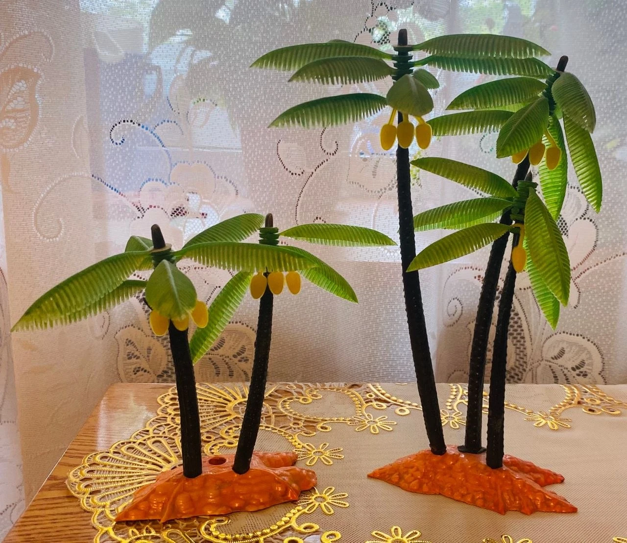 Помните такие пальмы 🌴 с обезьянками.