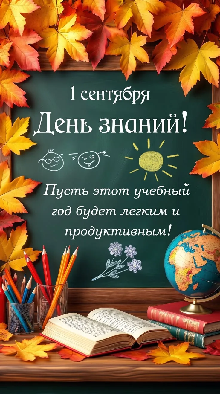 🎉 С Днём знаний, ребята! 🎉