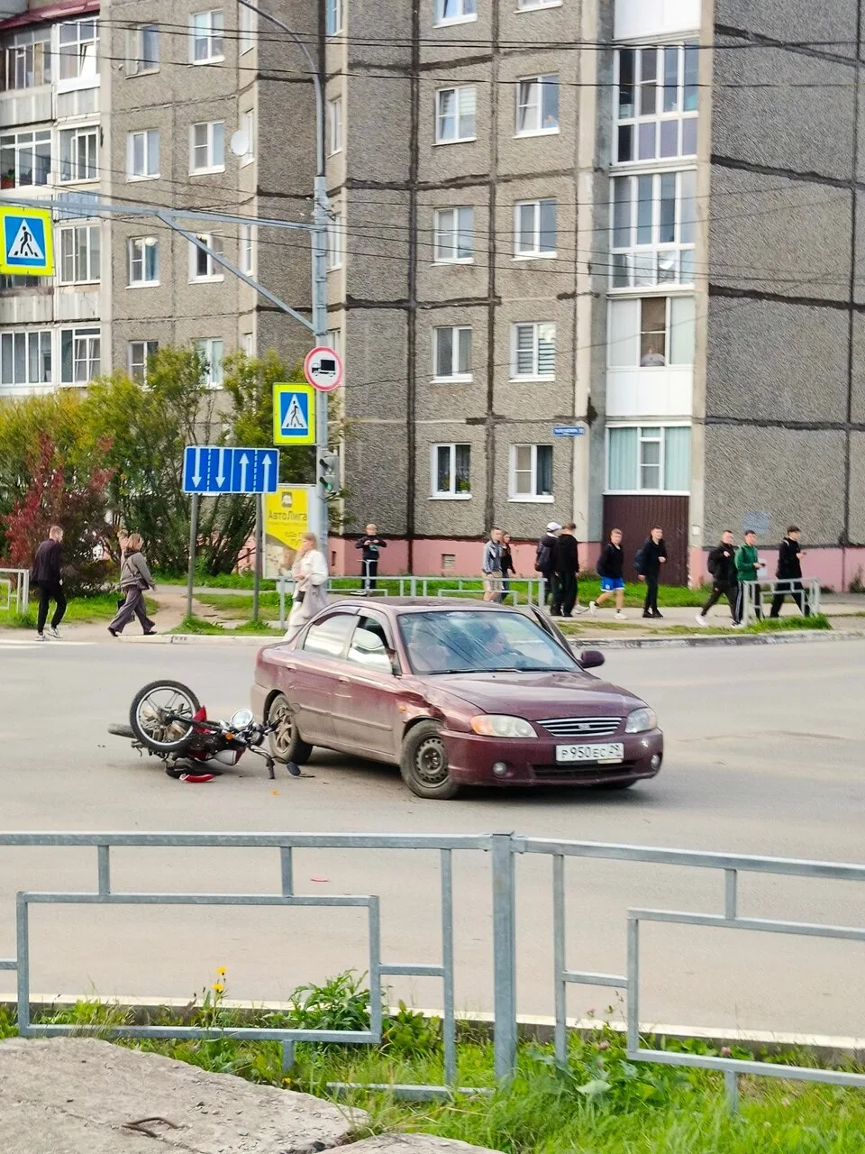 От бдительных котлашан: сегодня в Котласе у "Столицы".