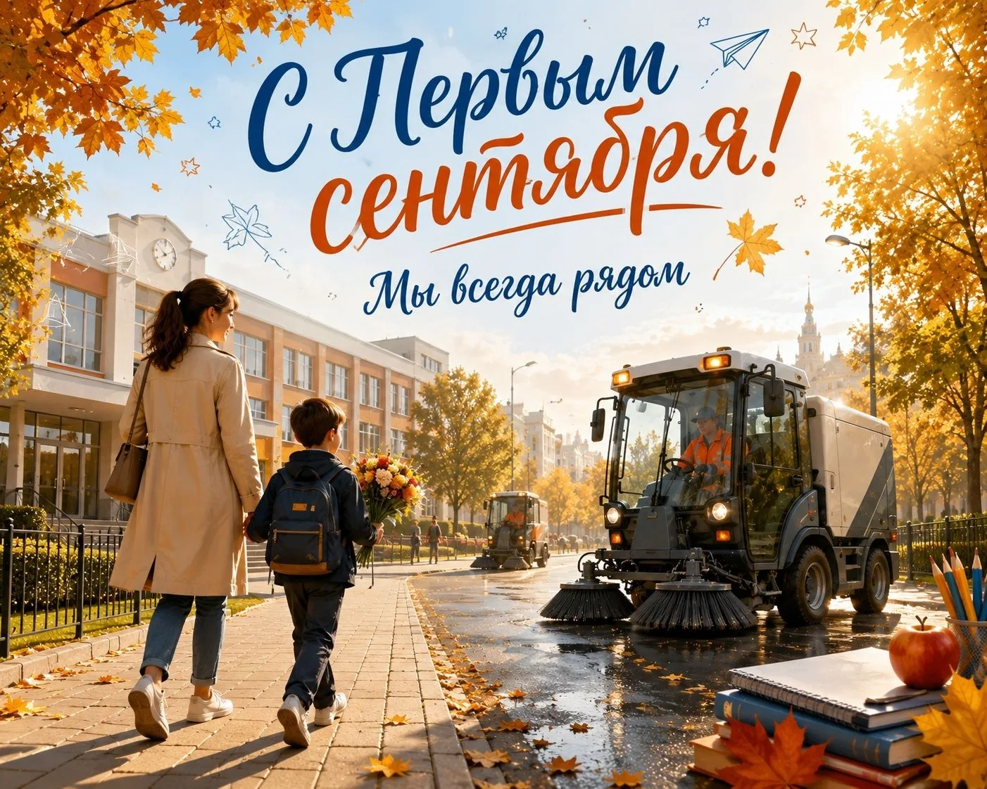 С Первым сентября!