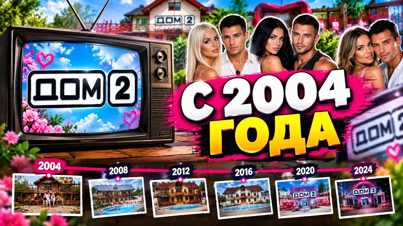 СКОЛЬКО ЛЕТ «ДОМ-2» БЫЛ В ЭФИРЕ?