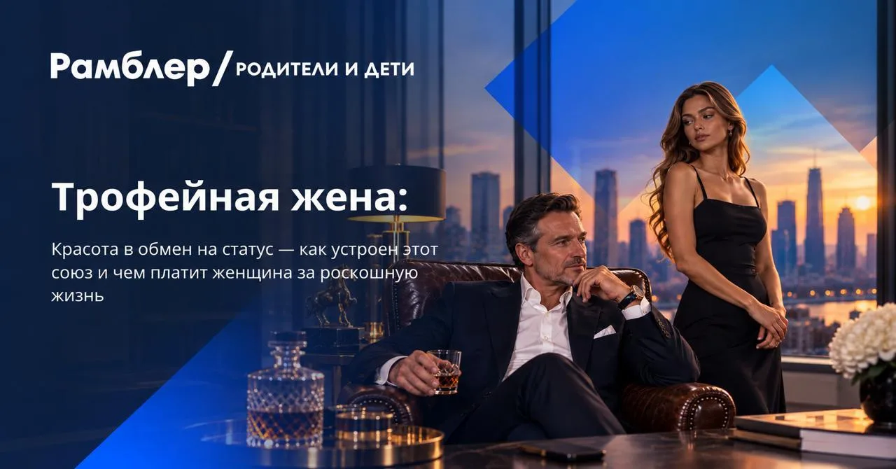 Термин «трофейная жена» придумал не народ — его ввела старший редактор Forbes в 1989 го...