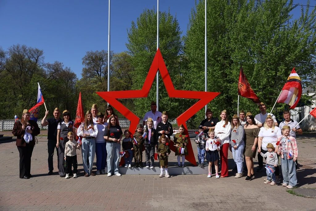 В преддверии праздника Великой Победы Совет отцов детского сада № 20 организовал для детей и родител