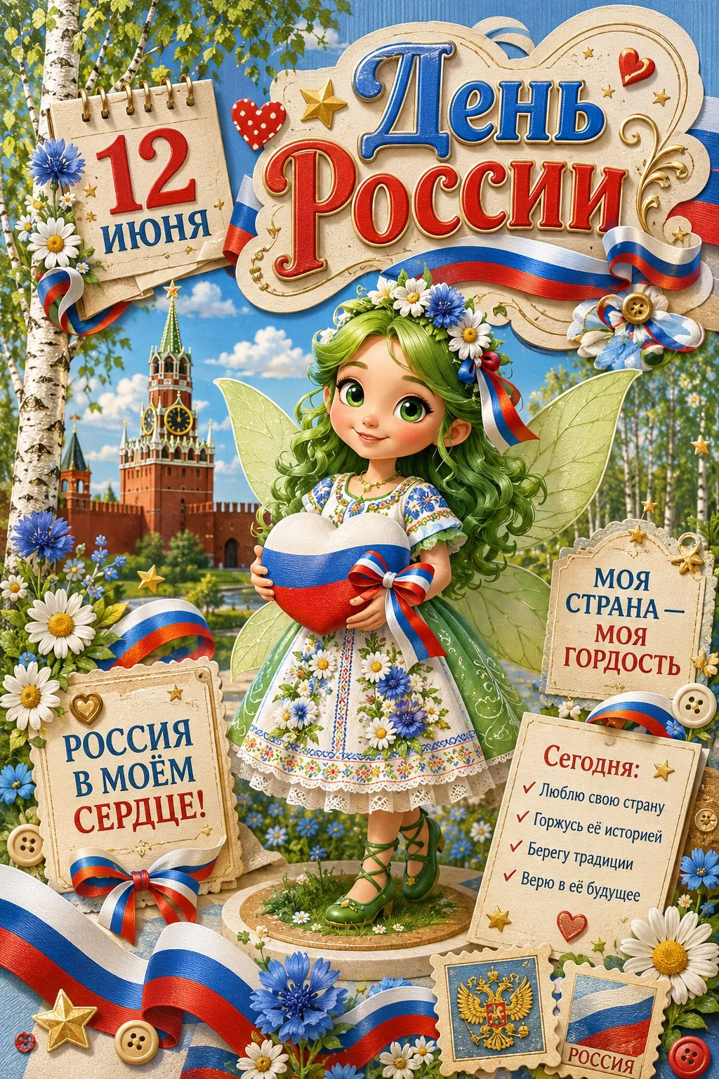 Дорогие друзья! 🇷🇺❤️

Сегодня мы отмечаем важный и особенный день — День России! 🎊 Этот праздник 