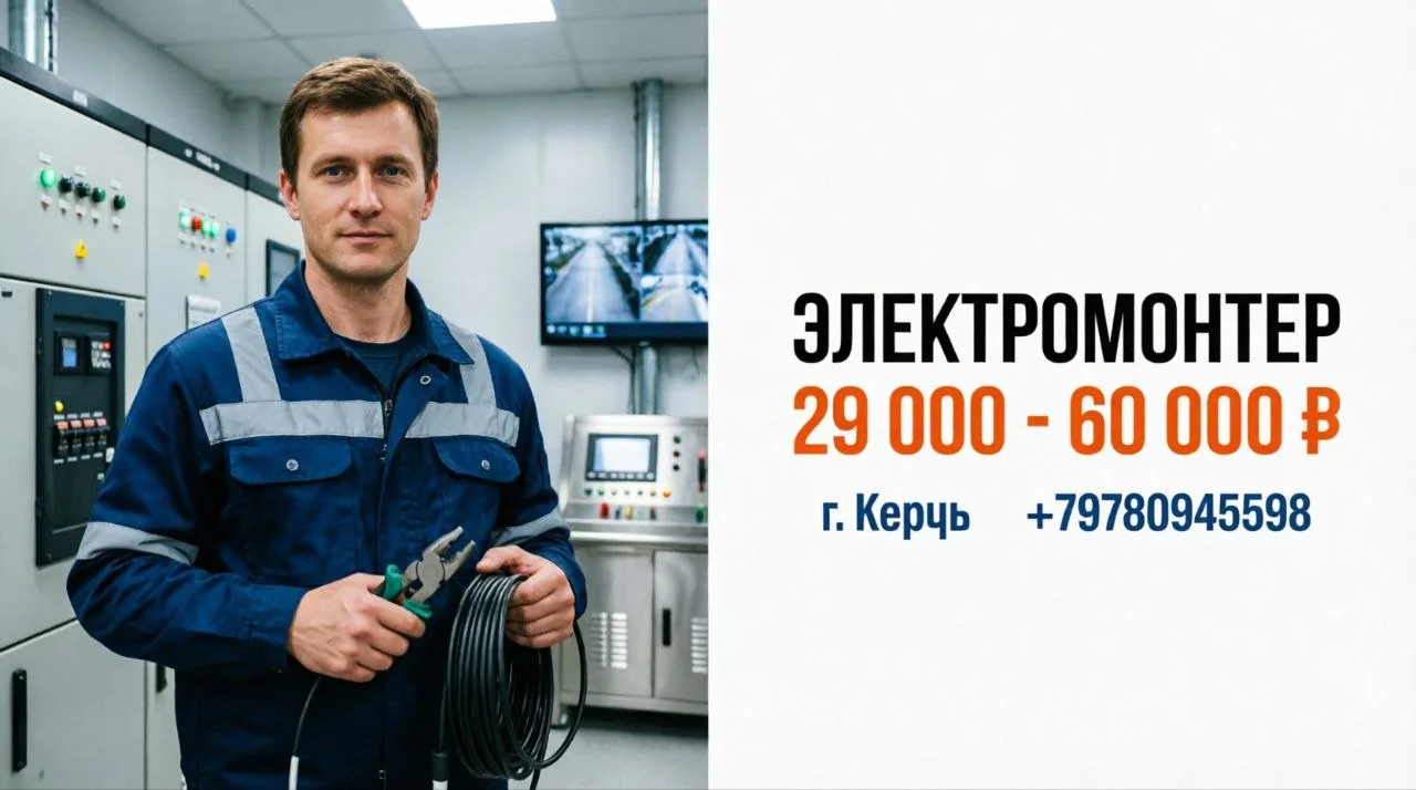 ЭЛЕКТРОМОНТЕР | 29 000 – 60 000 ₽
