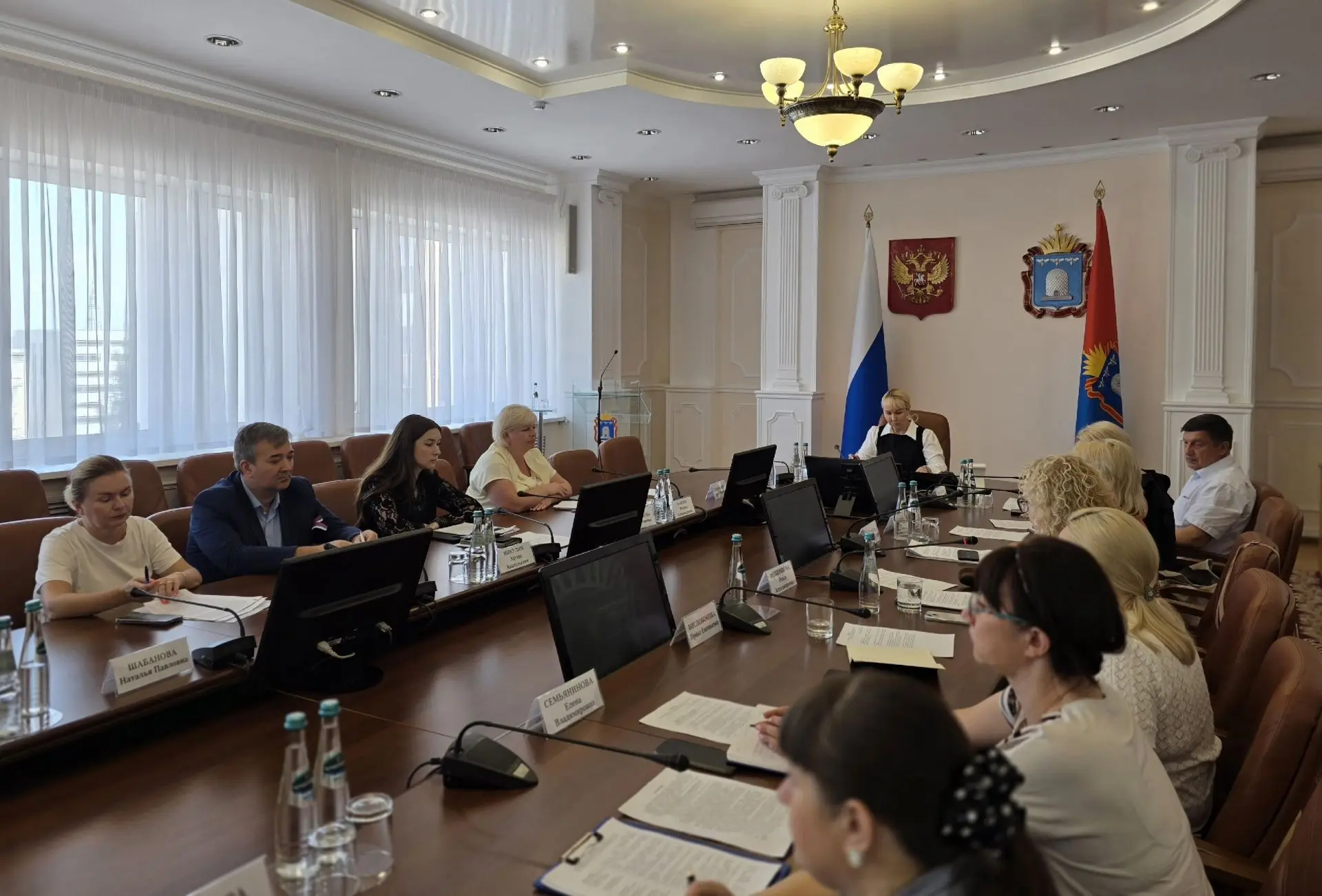 В правительстве Тамбовской области прошло заседание рабочей группы по решению вопросов ...