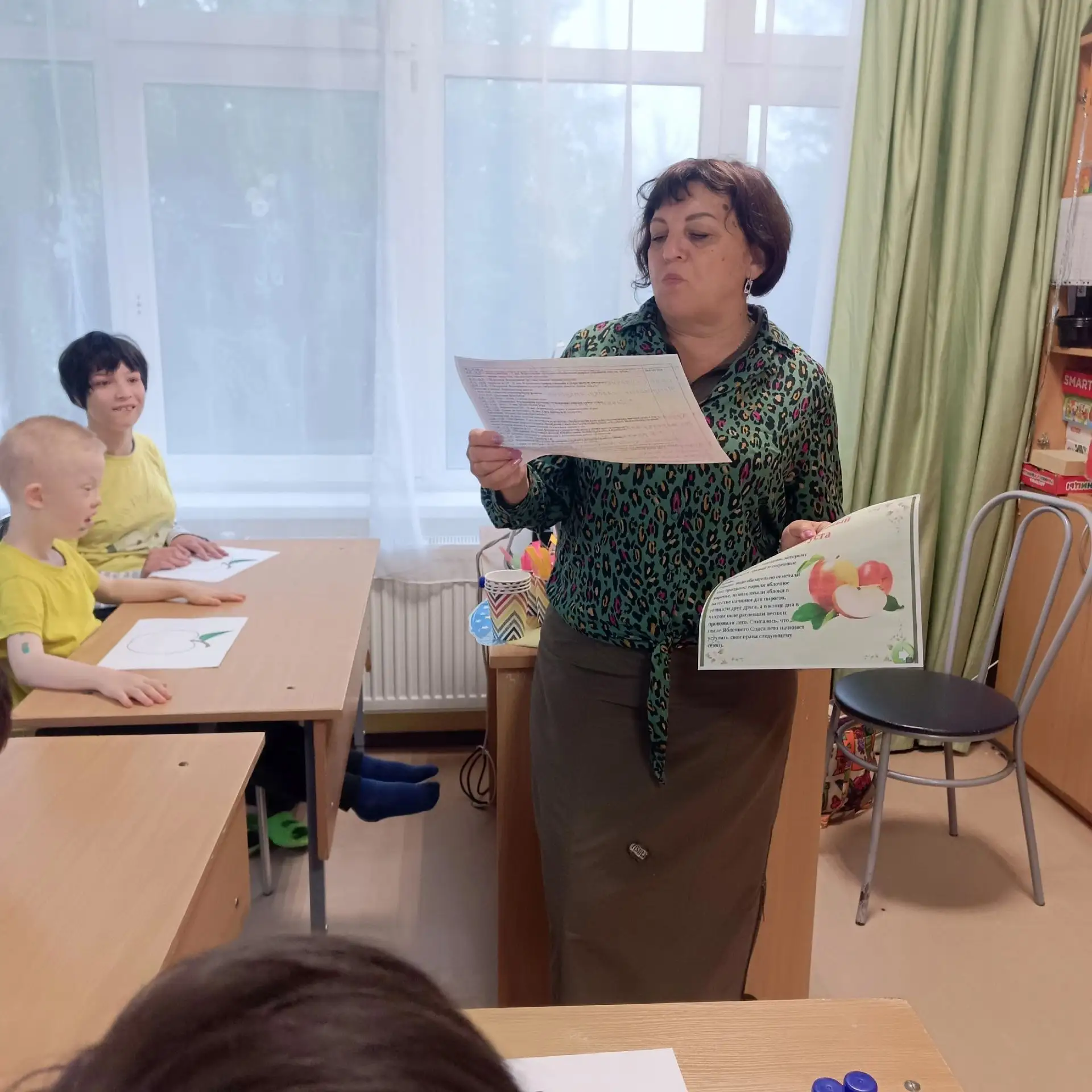 В день яблочного🍏🍎 спаса на отделении психолого-педагогической помощи прошла творческ...