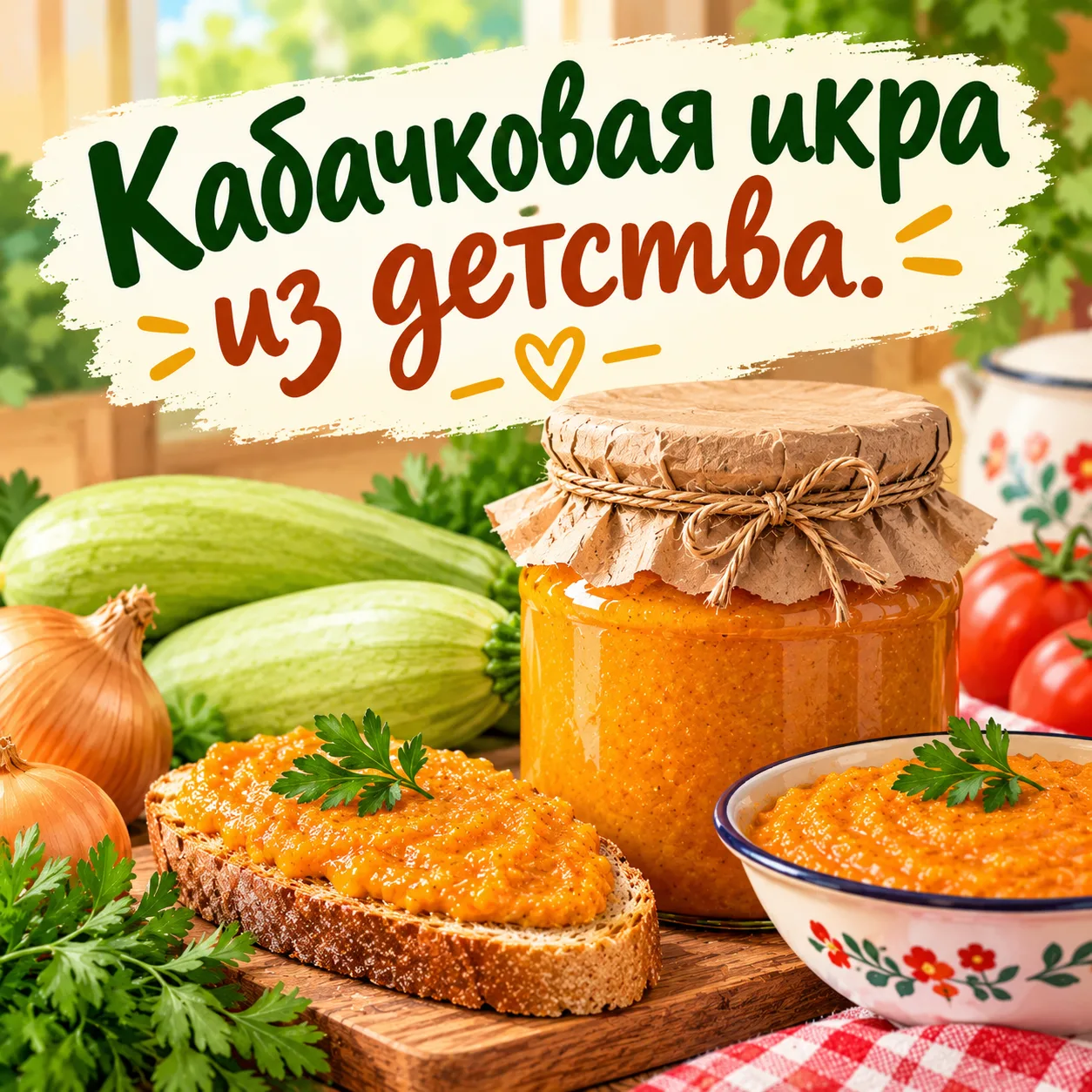 🥒🔥 КТО ПОМНИТ ТУ САМУЮ КАБАЧКОВУЮ ИКРУ ИЗ ДЕТСТВА? ❤️