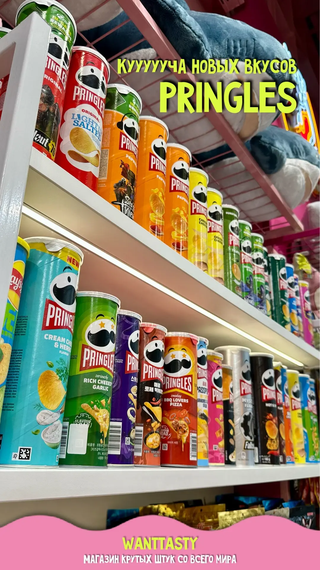 🔥 КУУУУУЧА НОВЫХ ВКУСОВ PRINGLES УЖЕ В WANTTASTY! ✨