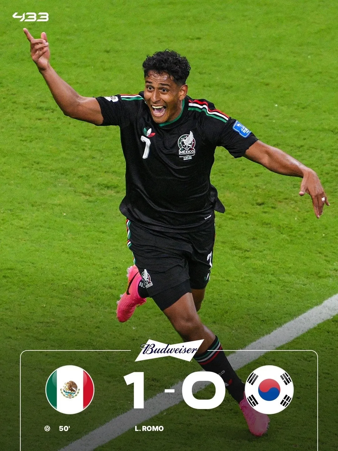 МЕКСИКА – ПЕРВЫЙ УЧАСТНИК ПЛЕЙ-ОФФ ЧМ-2026!

🇲🇽 1. Мексика - 6 очков
🇰🇷 2. Южная Корея - 3 очка
