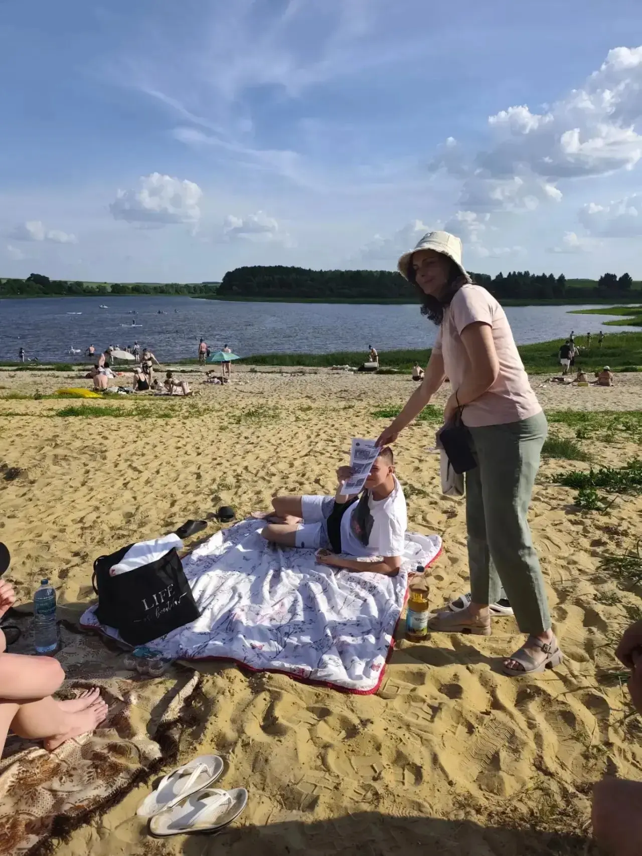 Родительско-педагогическое патрулирование на водоёмах продолжается.