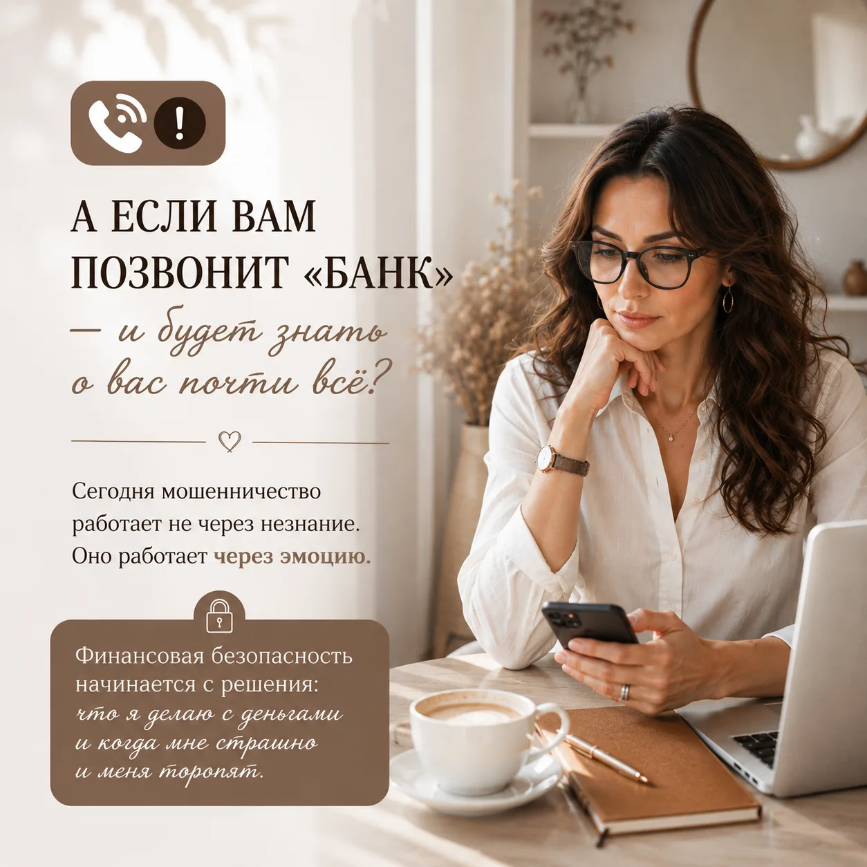 А если вам позвонит «банк» — и будет знать о вас почти всё?