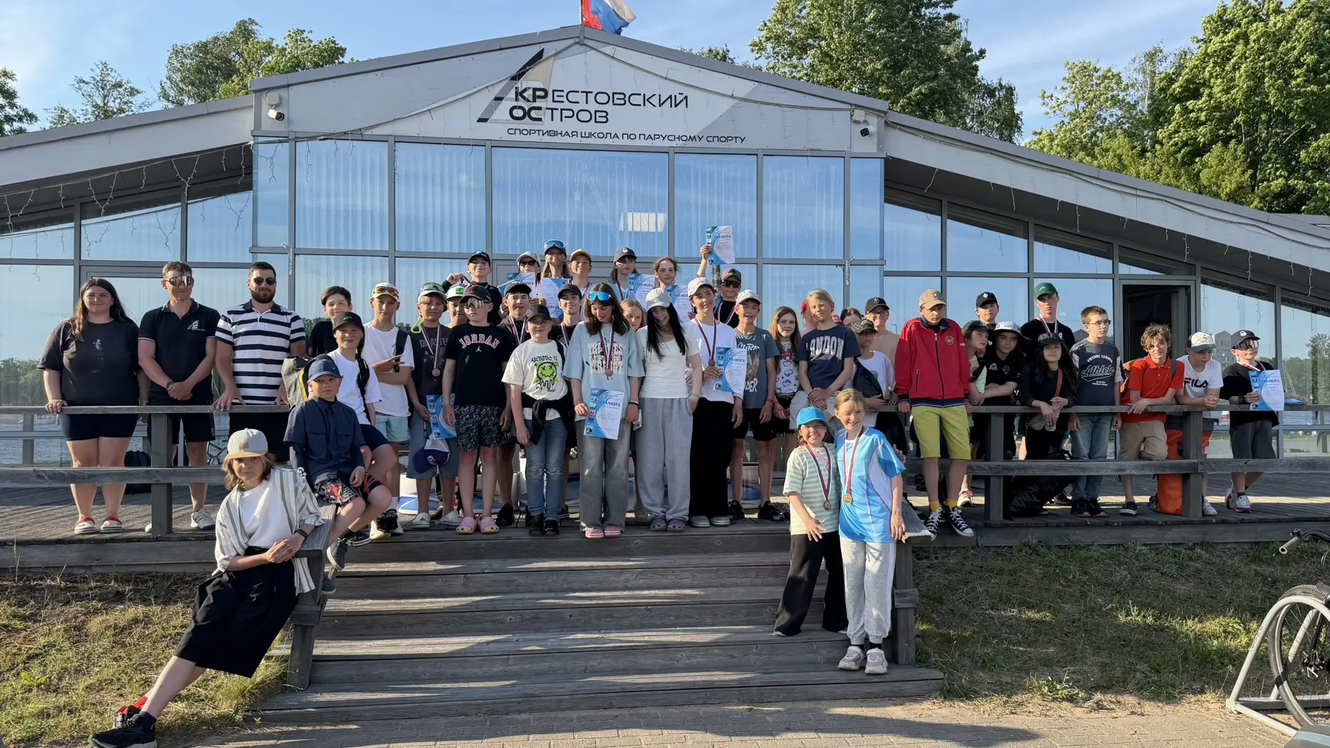 ⛵️В школе «Крестовский остров» прошла регата «Дети ветра»! 

Регата, посвящённая Дню защиты детей и 