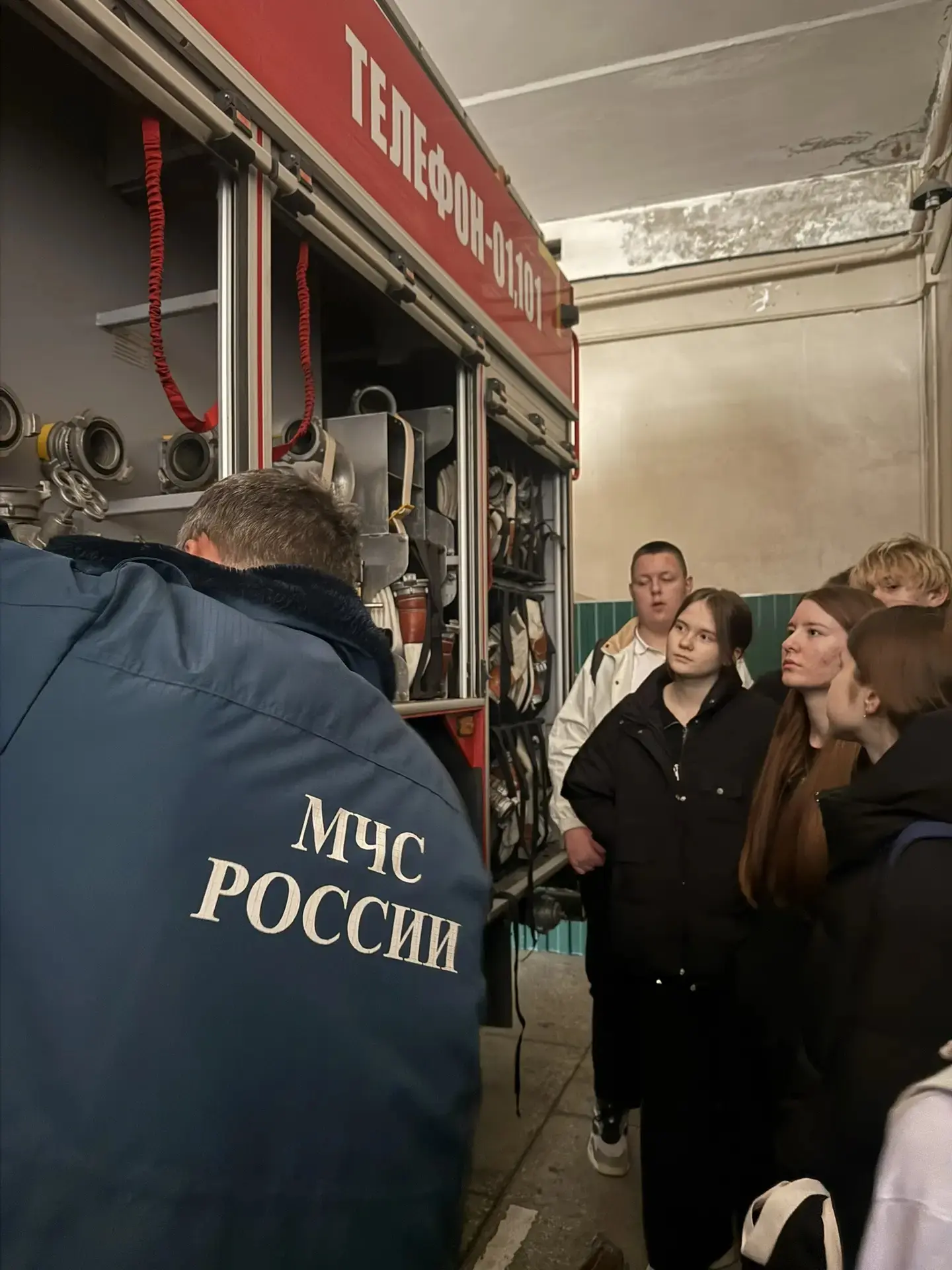 ‼️Посещение пожарной части оставило самые светлые впечатления у учащихся 8в класса и их классного ру