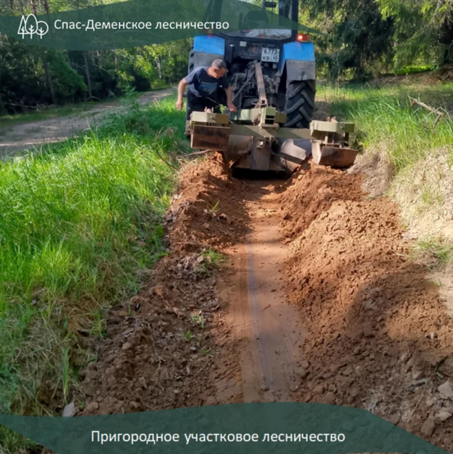 Лесопожарной службой (СГАУ) в рамках выполнения календарного плана по госзаданию на 202...