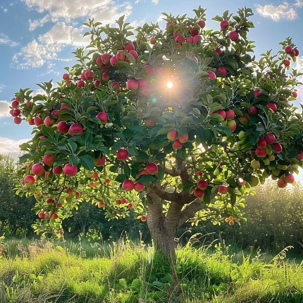 Август — время созревания яблок! 🍎