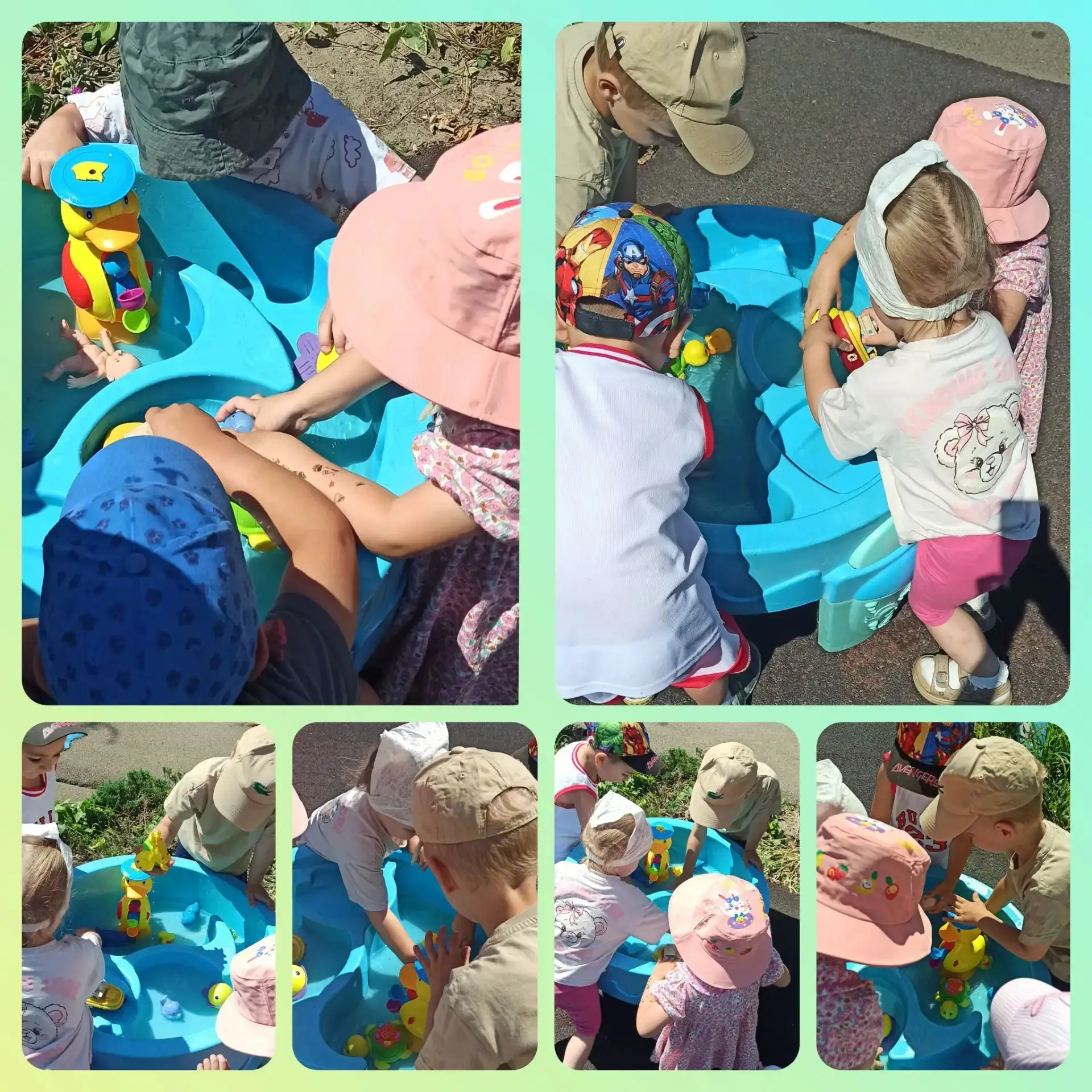 Наши малыши из яселек просто обожают летние игры с водой! 👶💦 Сегодня они с огромным и...