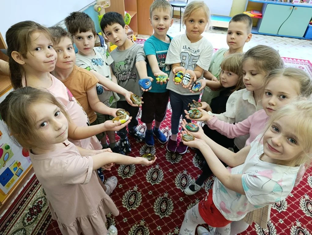 Волшебство на камешках: творчество без границ 🎨