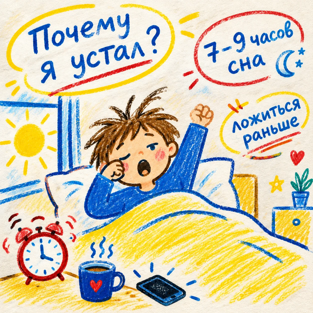 Почему мы устаём даже после выходных?