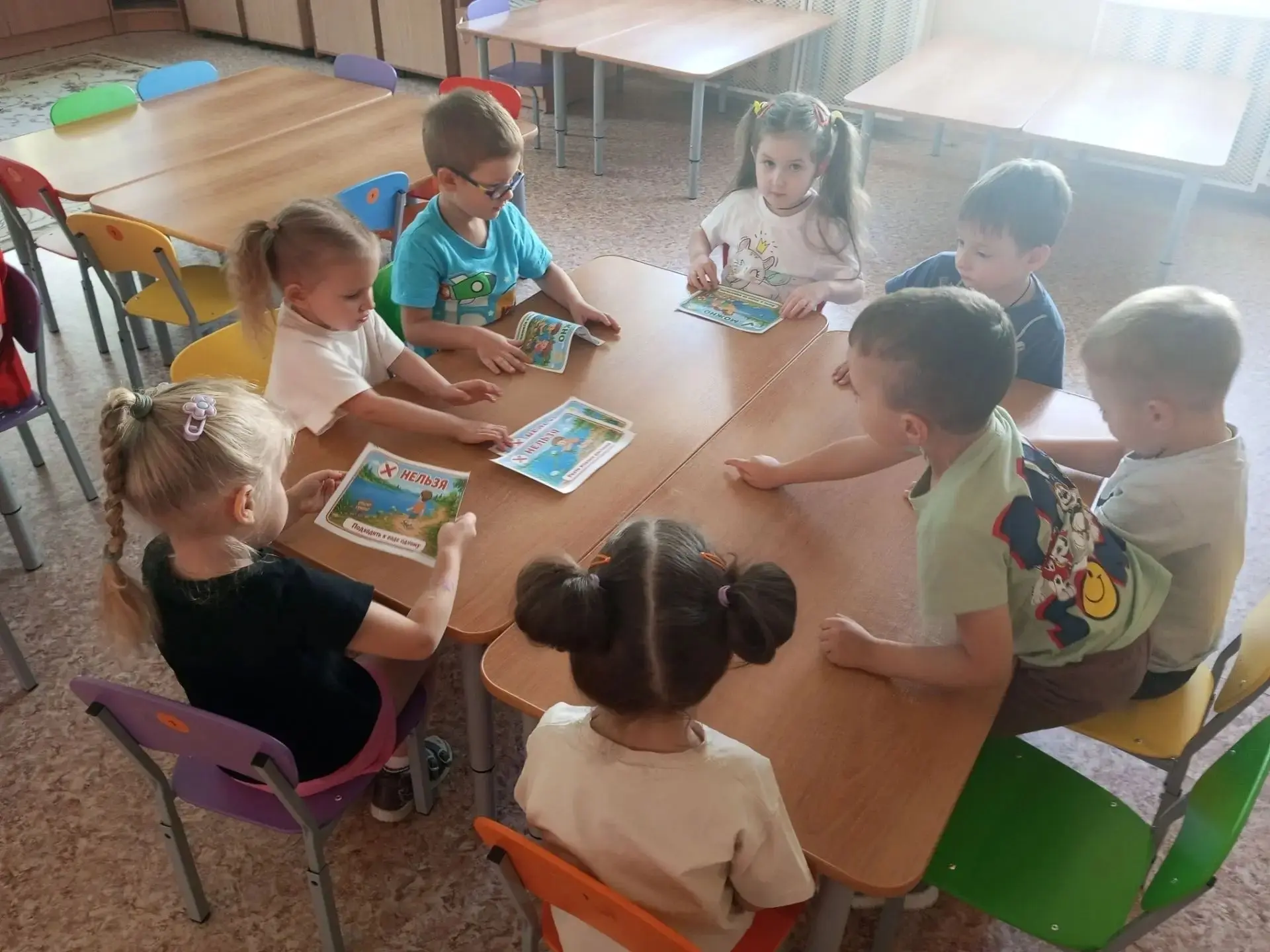 💧«Голубые глаза планеты»: в группе «Цветик-семицветик» прошёл День озёр