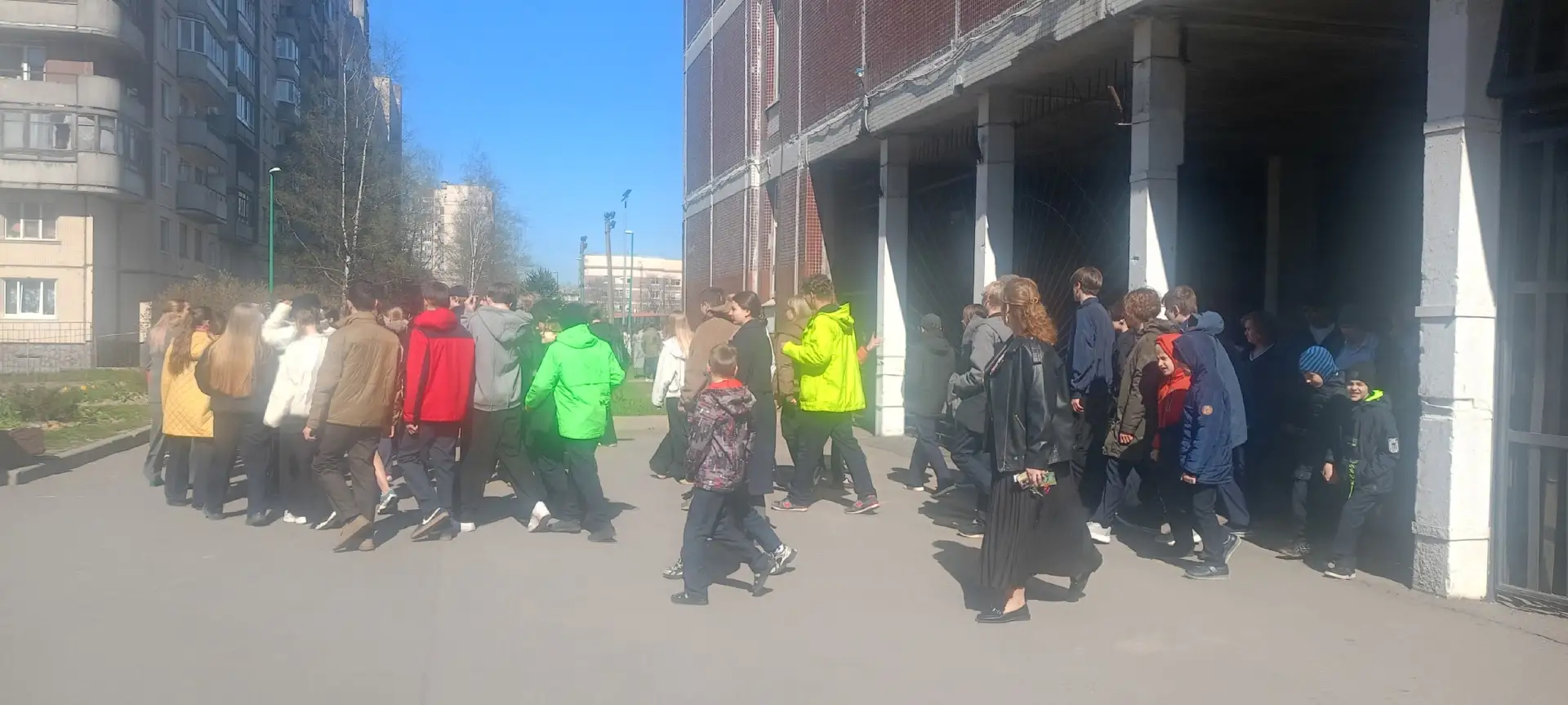 📢Объектовая тренировка, состоящая из двух учебных вопросов, прошла сегодня в гимназии в рамках Всеро