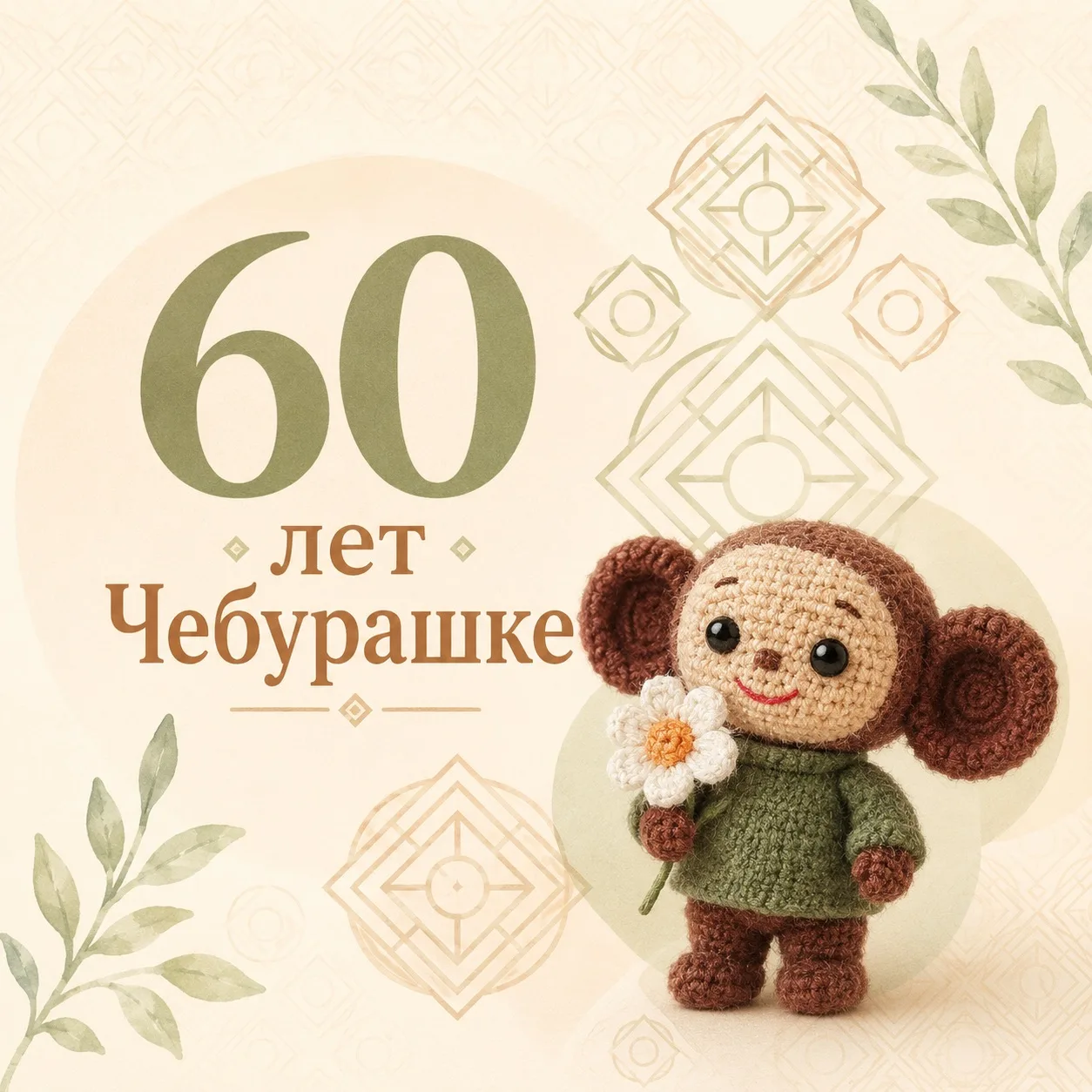 Чебурашке — 60!