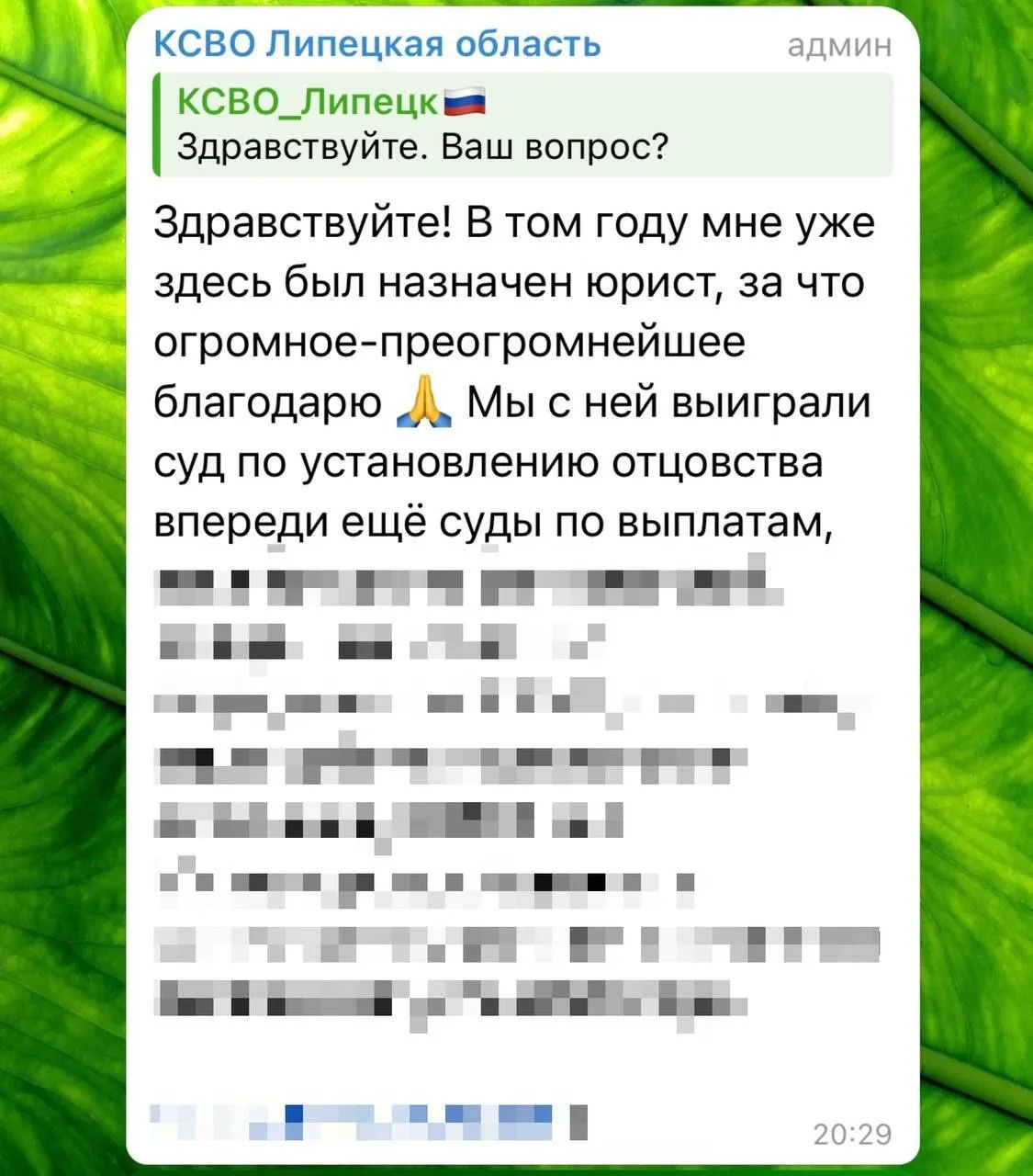 10 февраля исполнится 3 года со дня, когда я впервые на страницах КСВО Липецкой области...