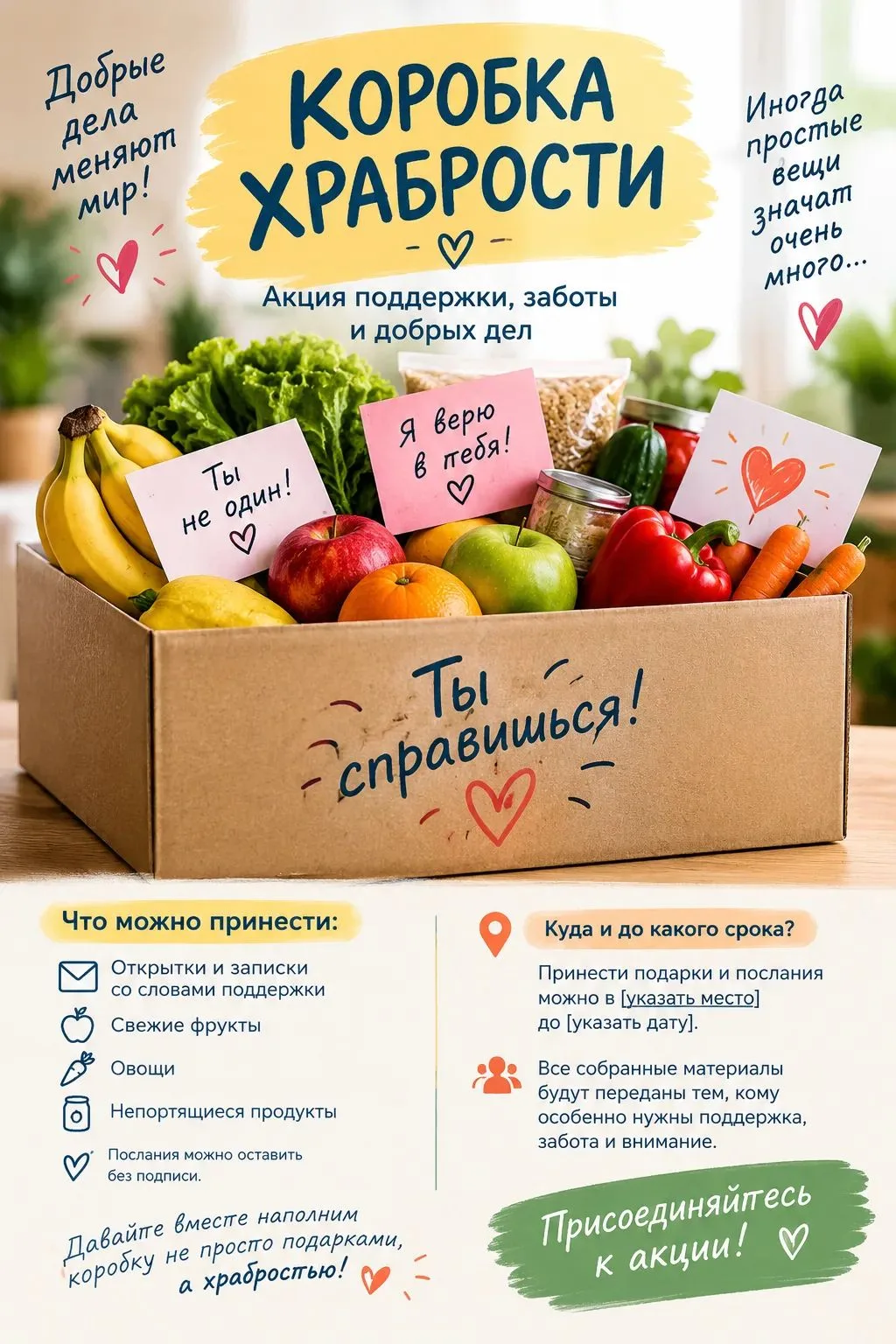 💛 КОРОБКА ХРАБРОСТИ