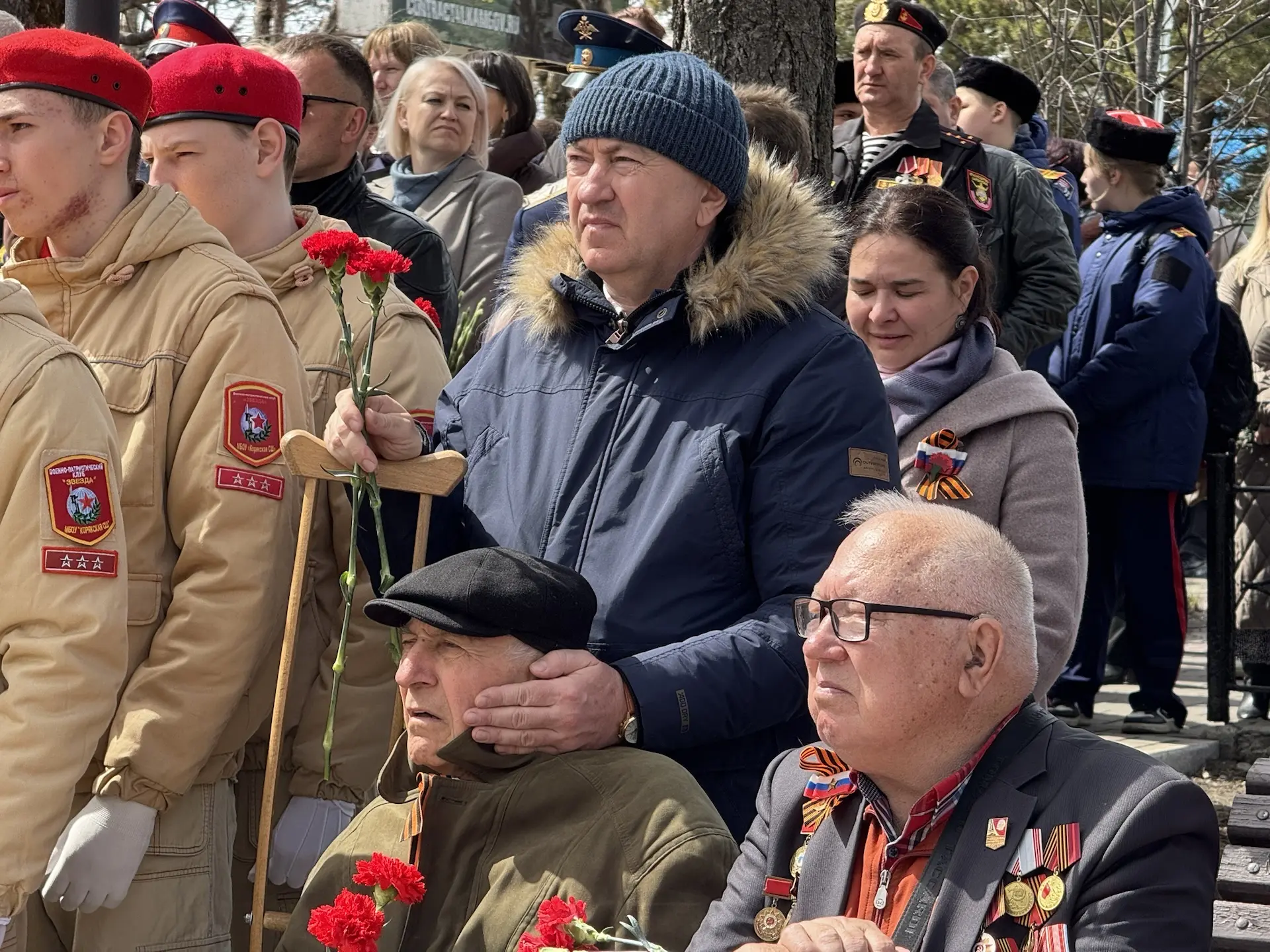 Накануне Дня Победы почтили память тех, кто ценой своей жизни подарил нам свободу и право на будущее