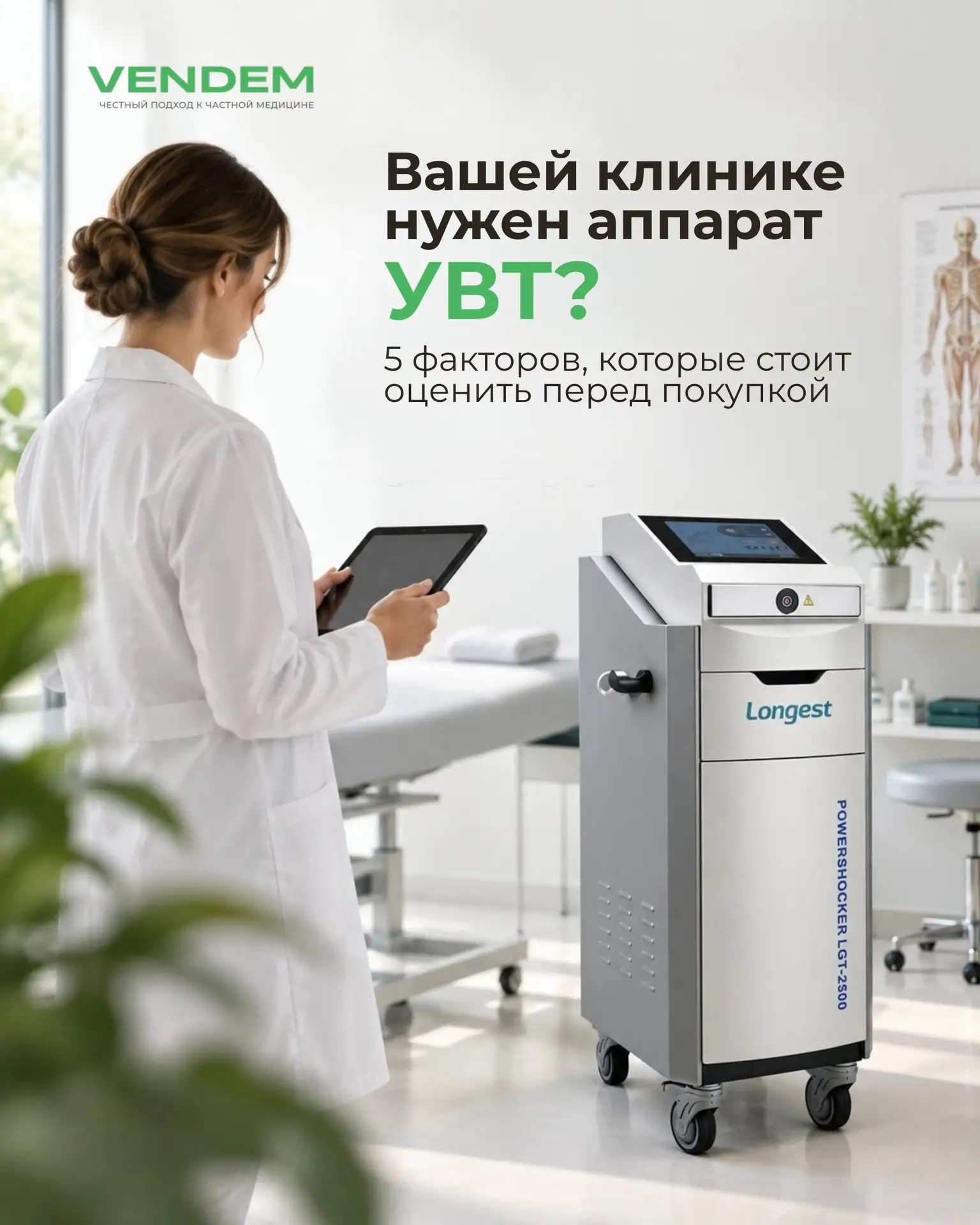 ⚠️Стоит ли клинике приобретать аппарат УВТ?