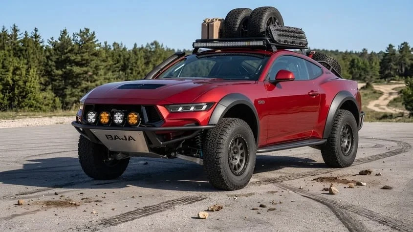 🗣Ford готовит внедорожный Mustang — будущая версия получила имя Baja.