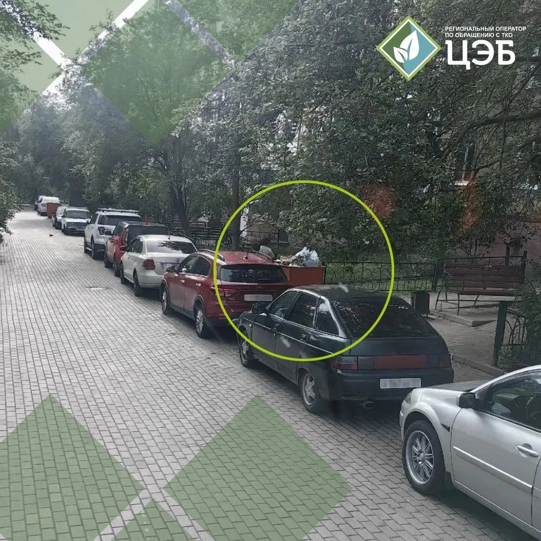 Контейнеры в заложниках: как неправильная парковка смещает график вывоза ТКО