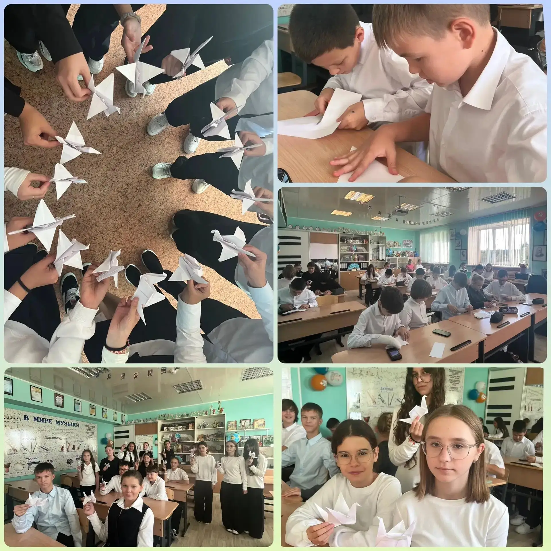 🕊️ Сегодня в 6а классе прошёл классный час, посвящённый Дню солидарности в борьбе с те...