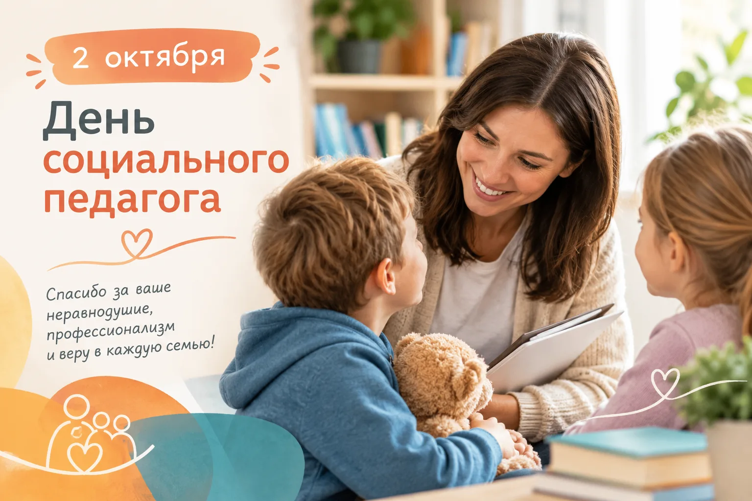 С Днём социального педагога! 💛