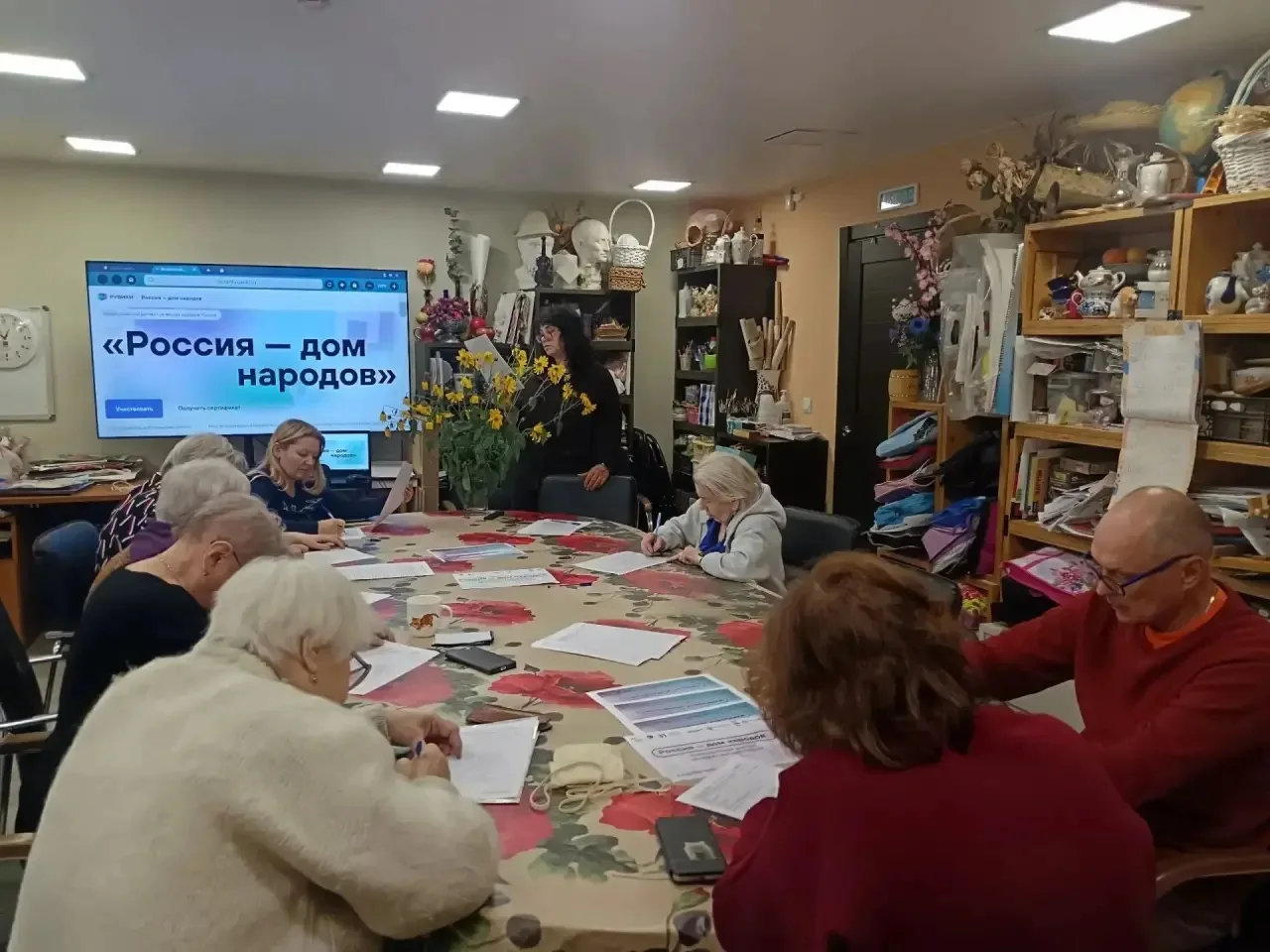 📖 Грамотность объединяет: диктант «Россия – дом народов» в Останкинском