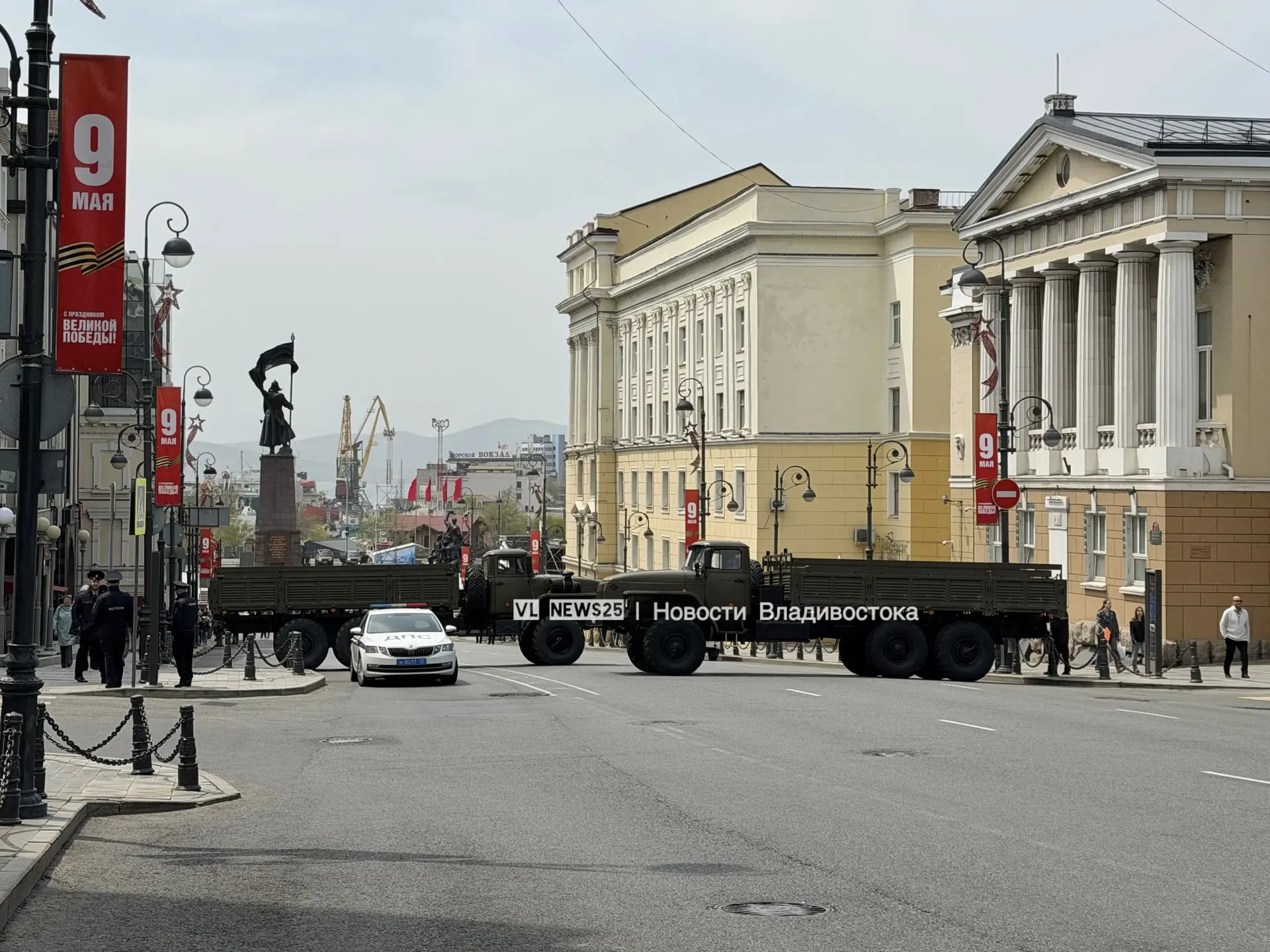 ⚡️Движение в центре Владивостока полностью открыли  Автомобилисты могут беспрепятственно передвигать