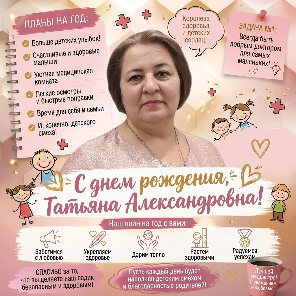 Сегодня особенный день! ✨ Весь наш детский сад от всего сердца поздравляет с Днём рожде...
