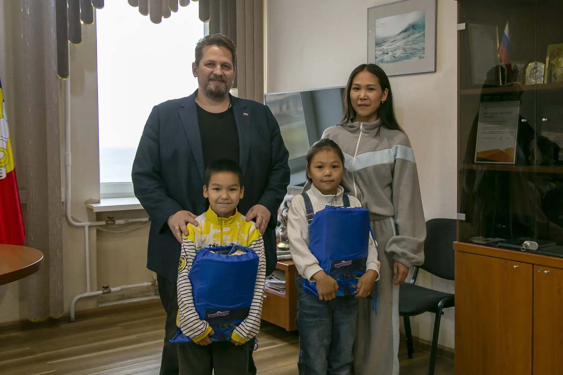 Акция «Рюкзак для школьника» в Певеке