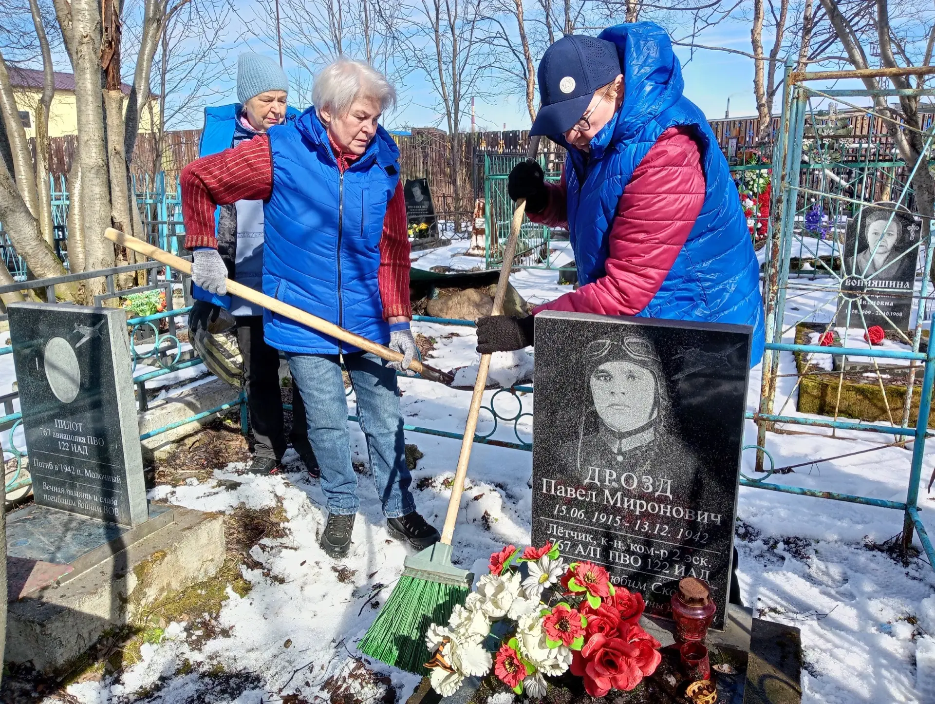 30 апреля участники клуба «серебряных» добровольцев «Активное поколение» Кольского Центра культуры п