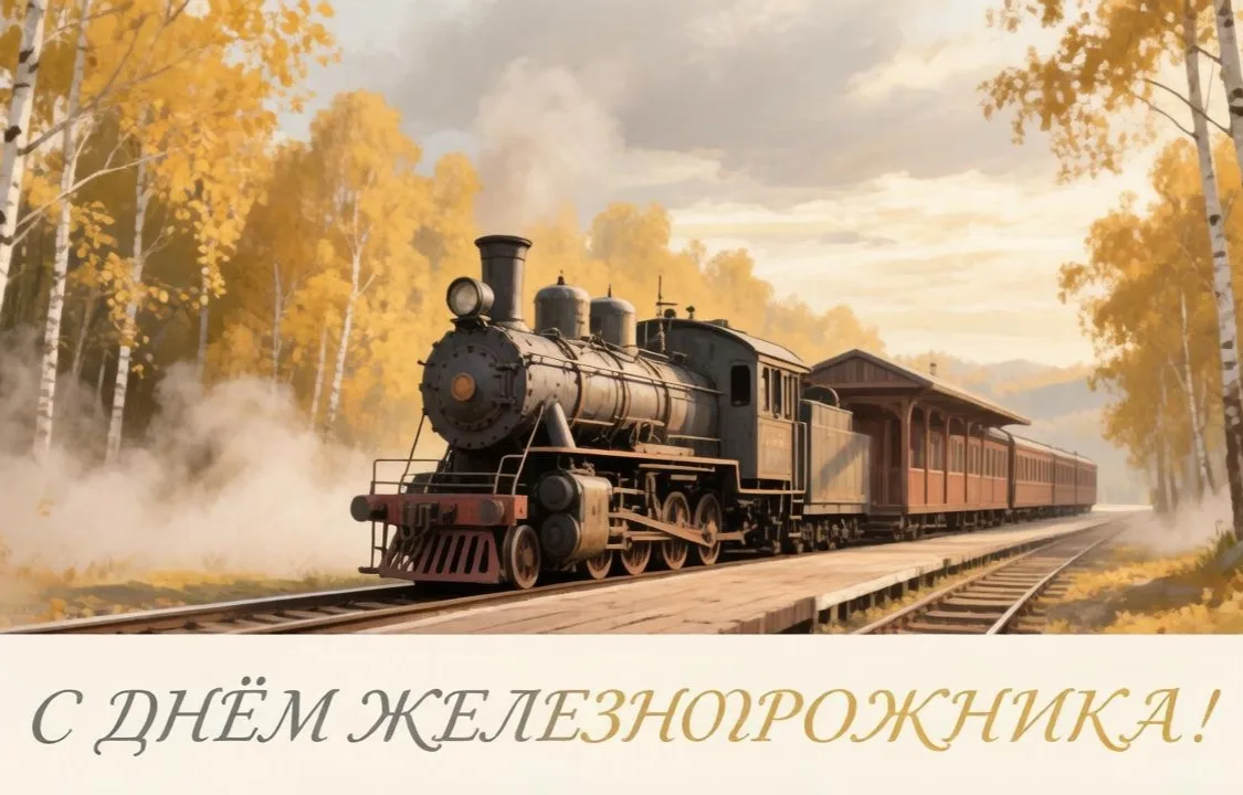 🚂 Стальная магистраль, ведущая к угольным горизонтам: с Днём железнодорожника!